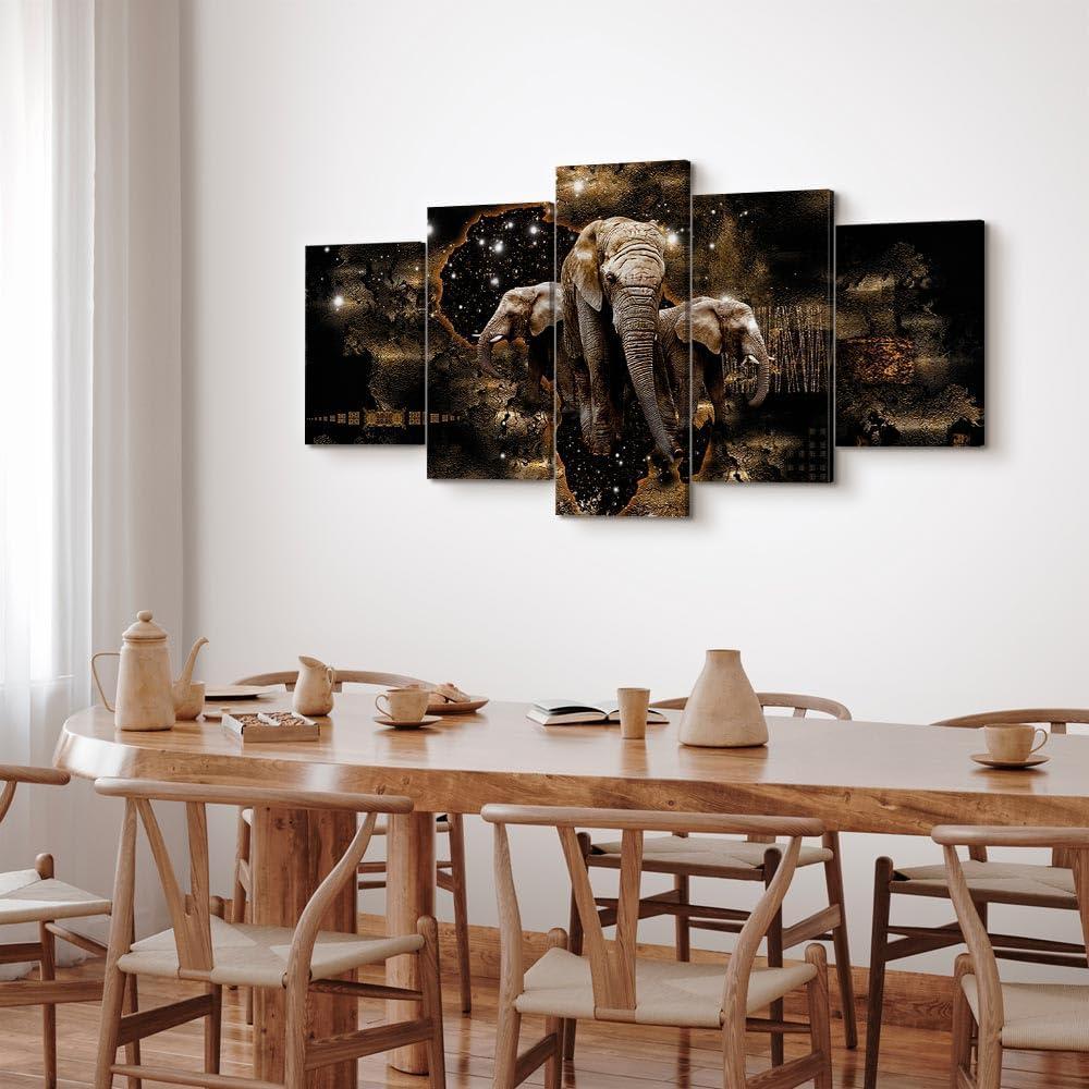 Lienzo Acústico Artgeist África 100x50 cm - 5 Piezas