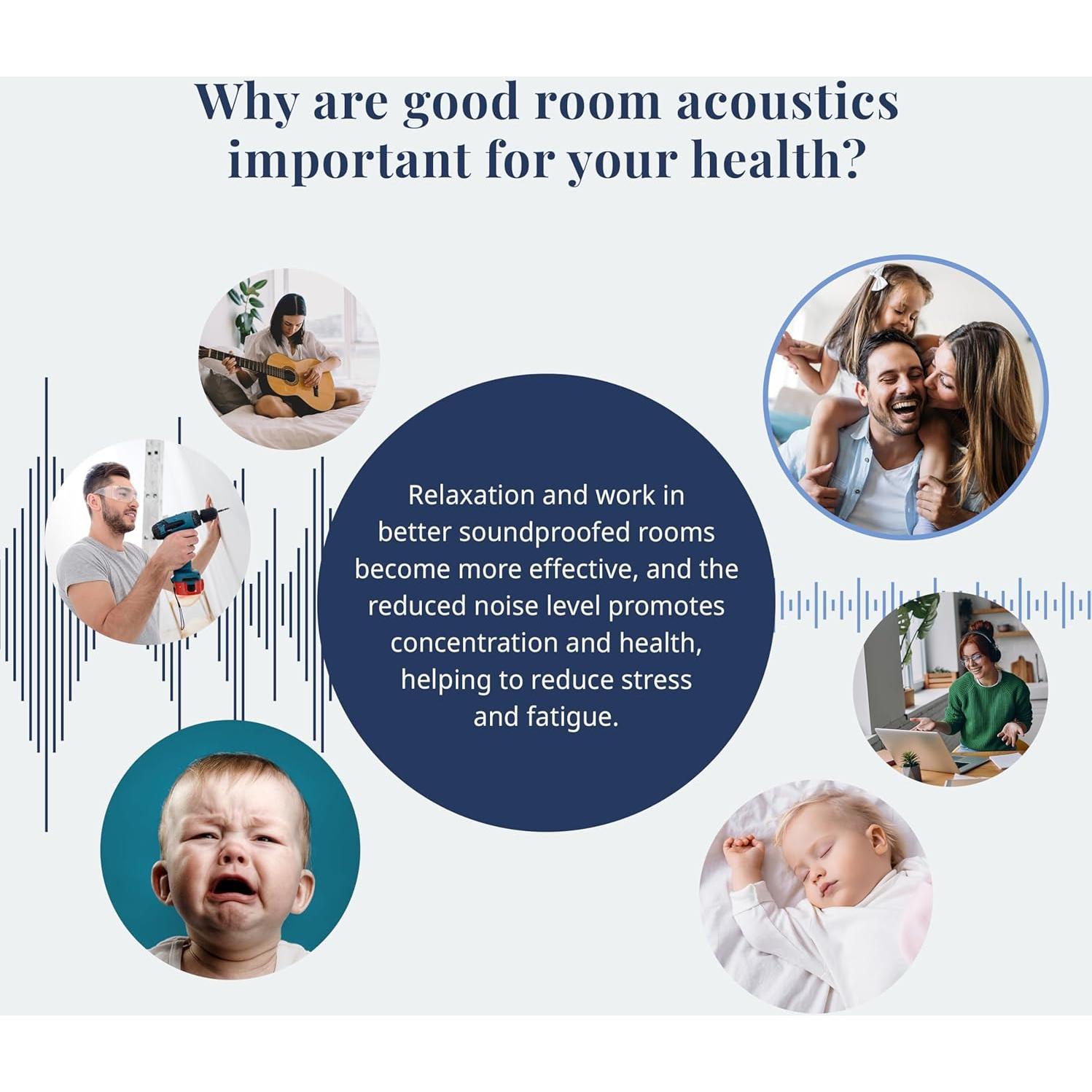 Lienzo Acústico Artgeist África 100x50 cm - 5 Piezas