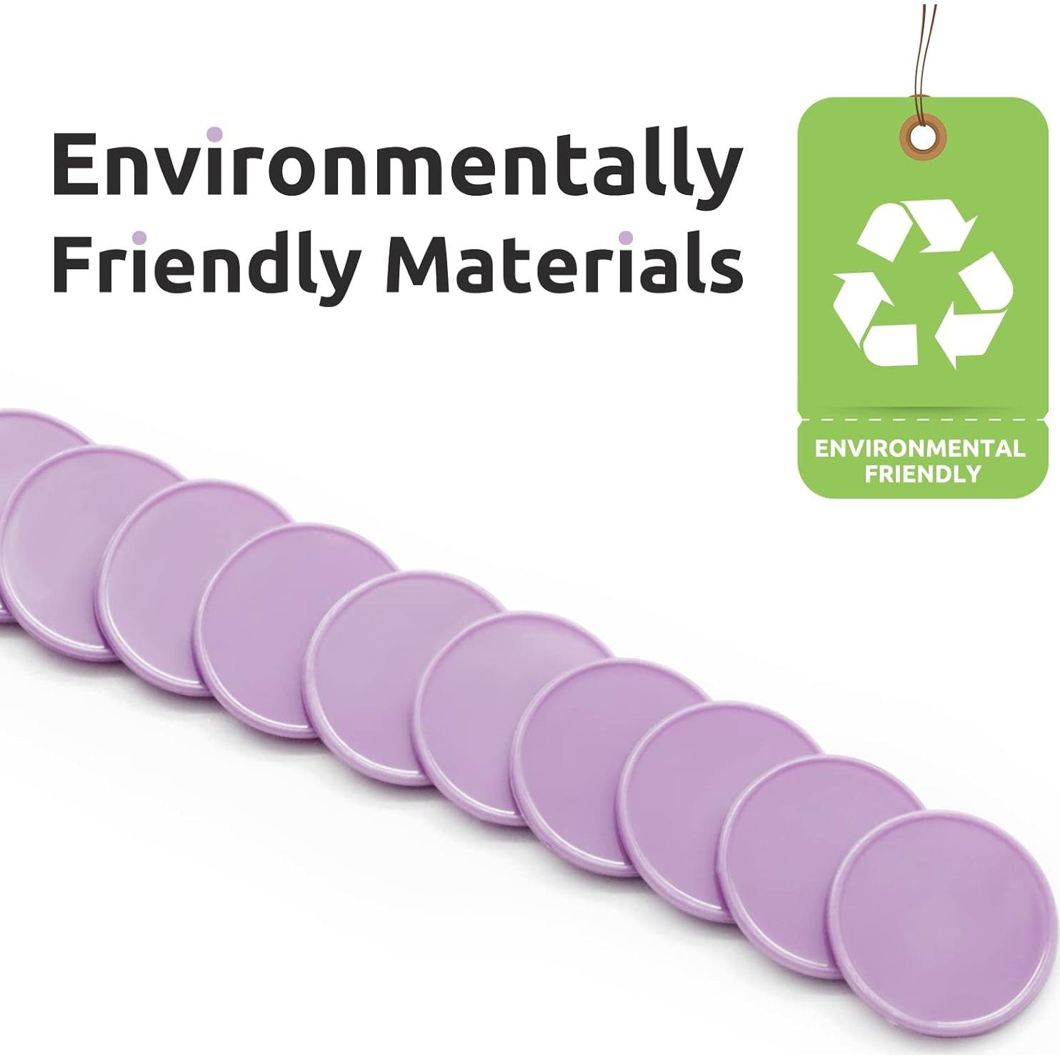 Juego de 100 Fichas de Plástico Cardo para Aprendizaje