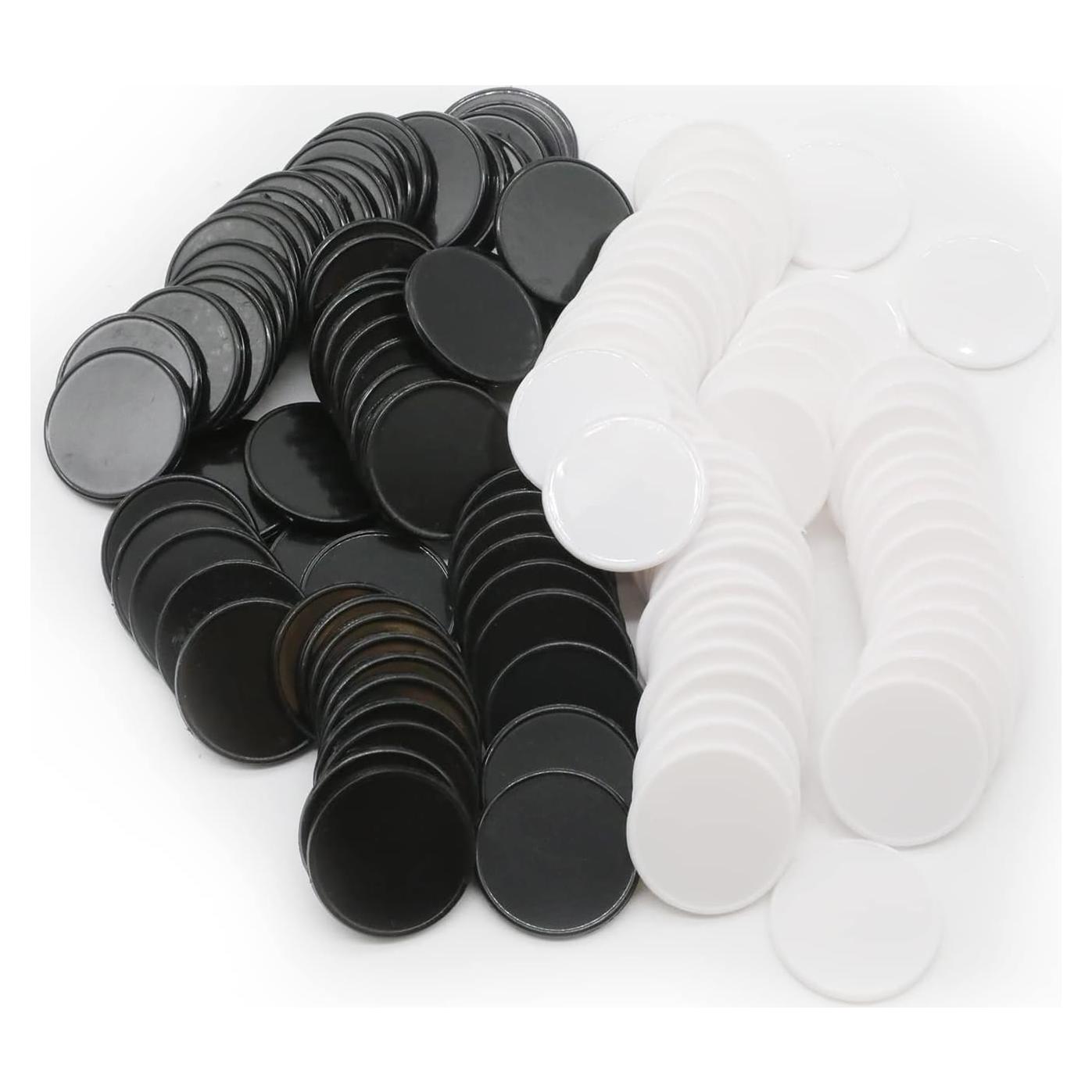 Juego de 100 Fichas de Plástico para Aprendizaje 25 mm