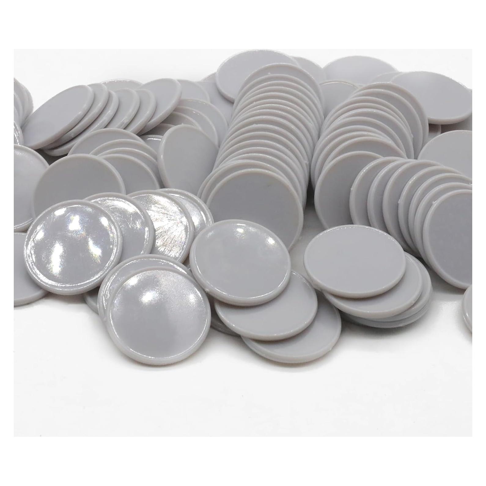 Juego de 100 Fichas de Plástico para Aprendizaje 25 mm