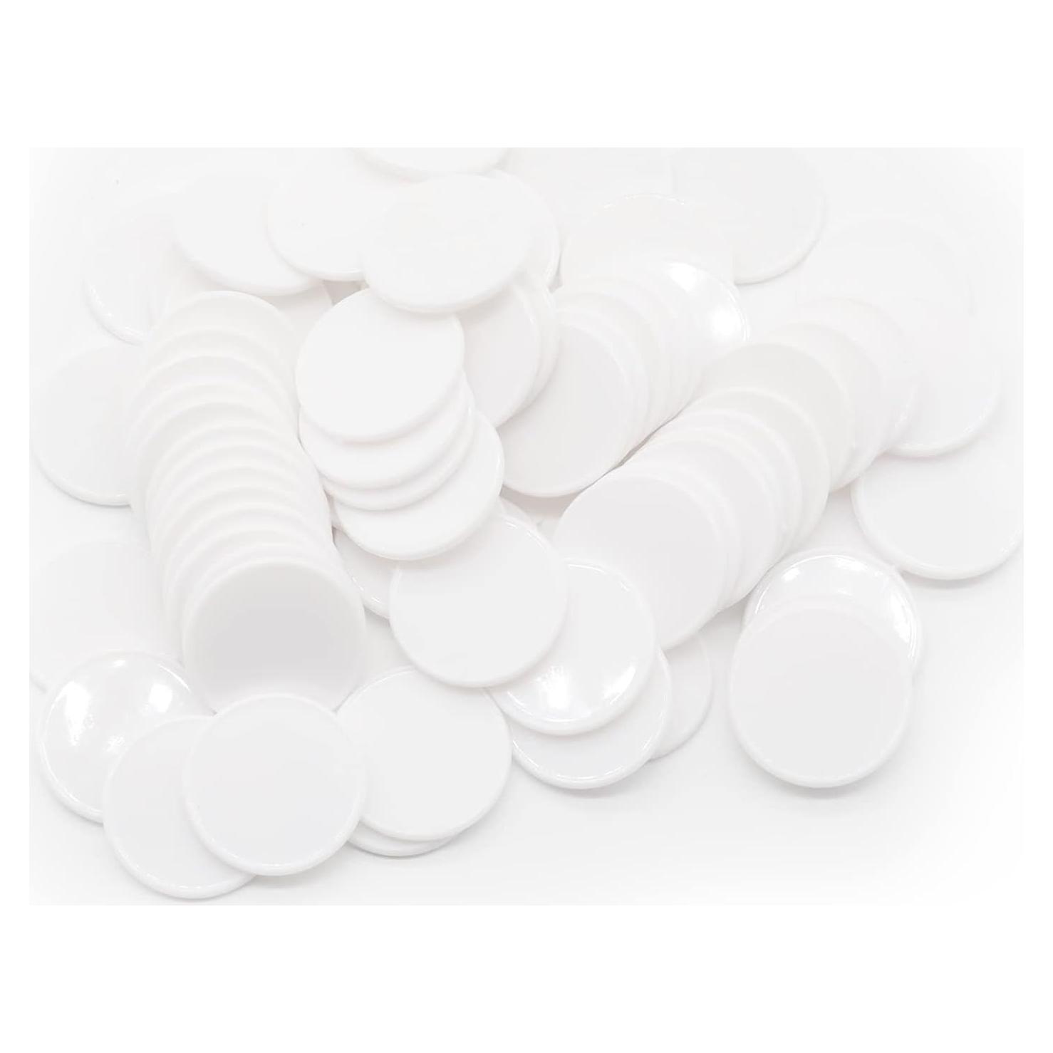 Juego de 100 Fichas de Plástico para Aprendizaje 25mm