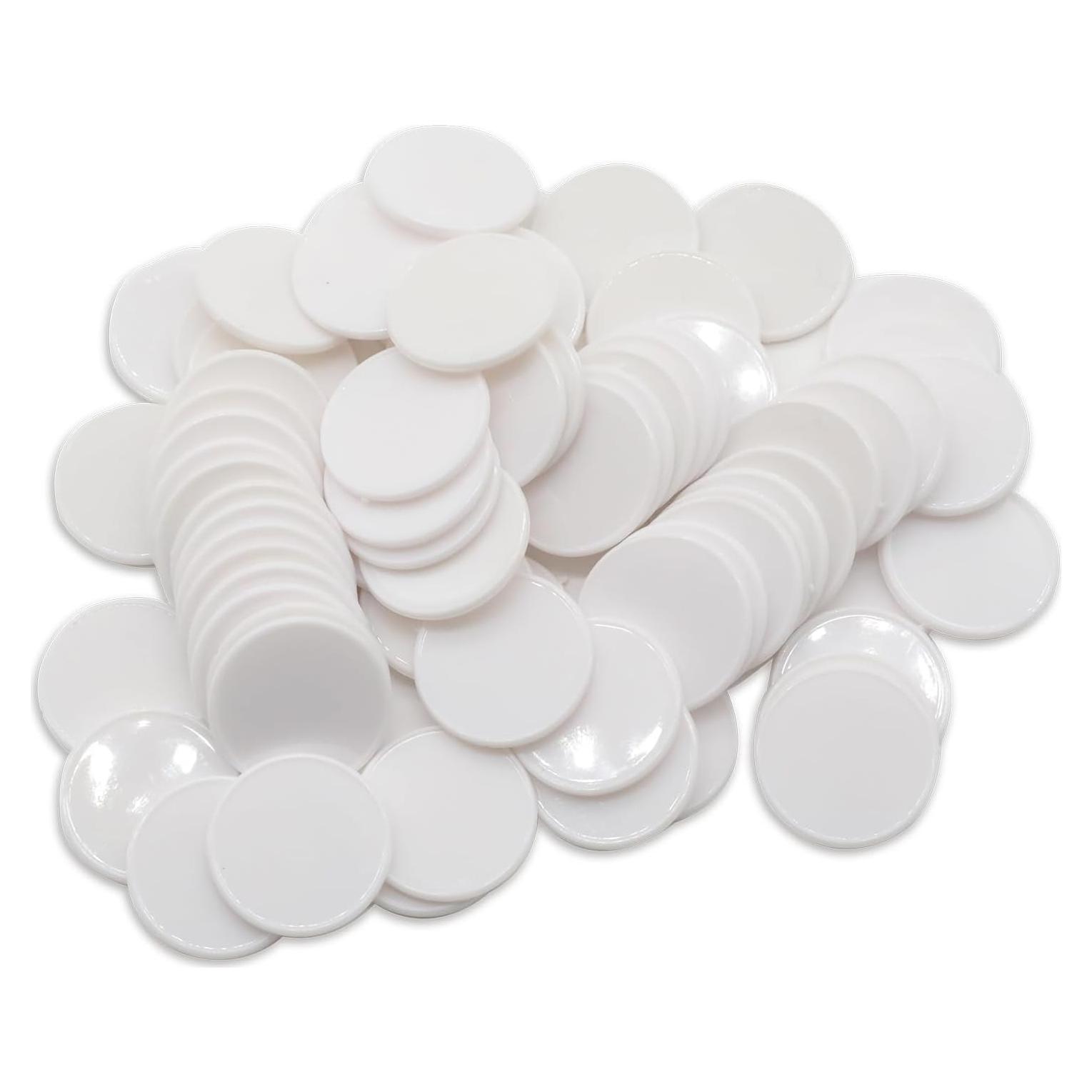 Juego de 100 Fichas de Plástico para Aprendizaje 25 mm