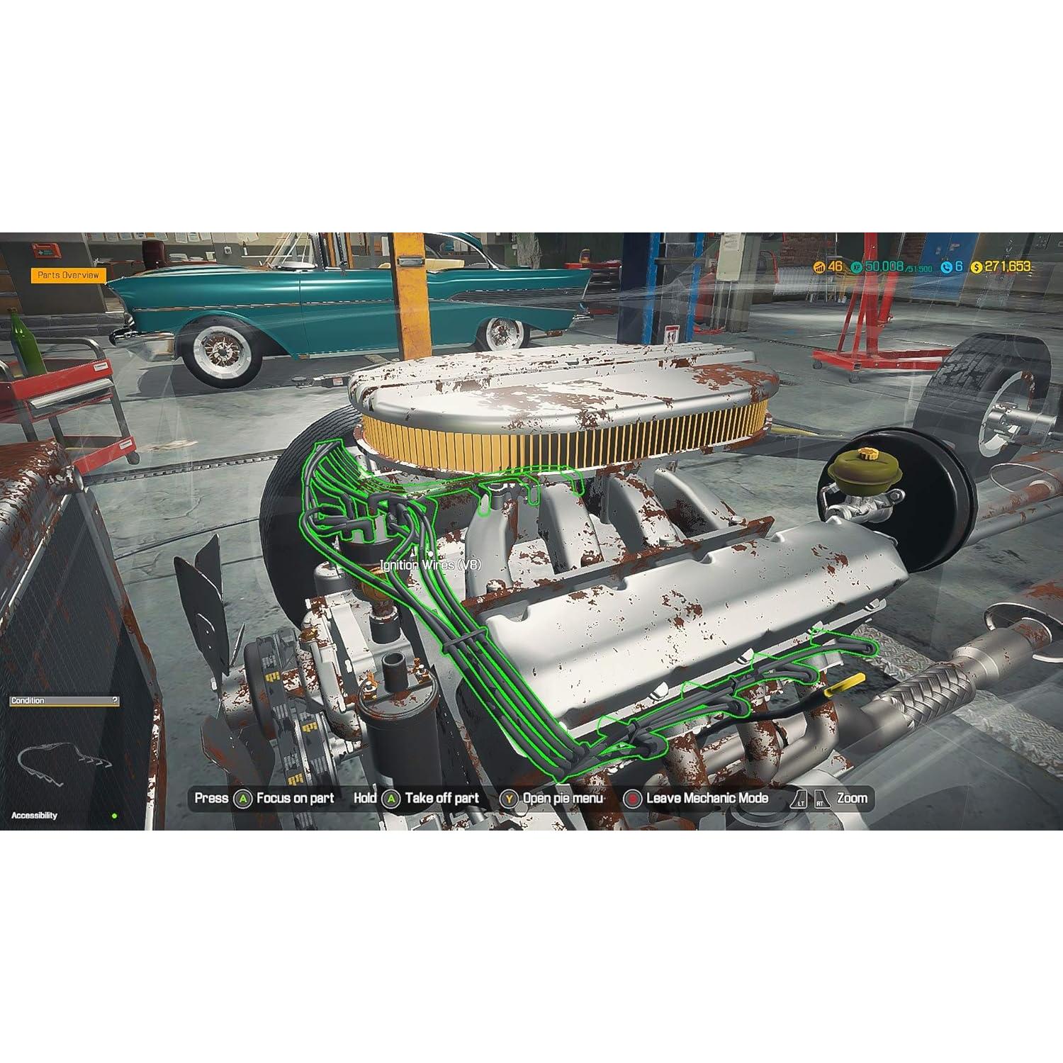 Simulador de Mecánico de Autos Koch Xbox One 48 Autos y 10+ Herramientas