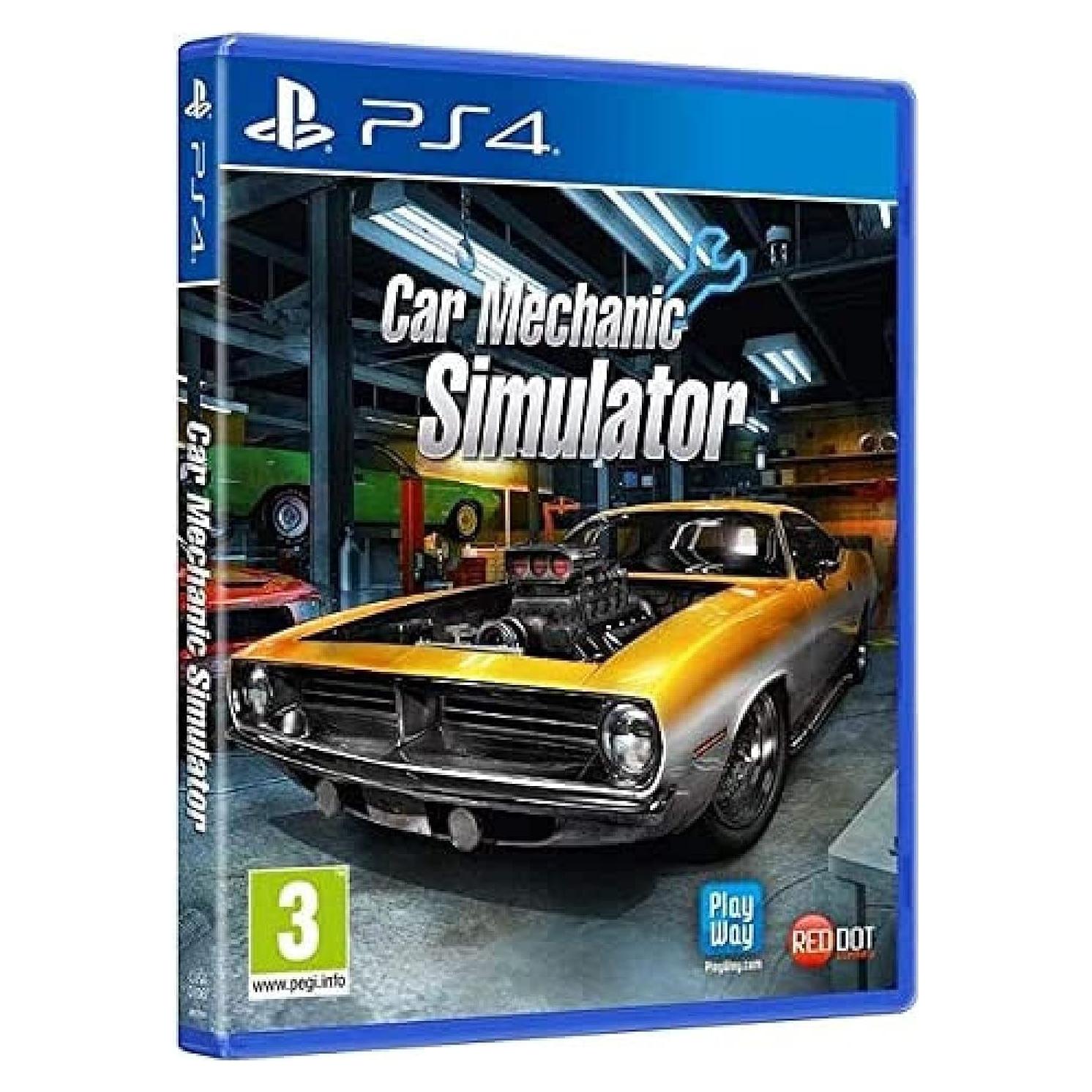 Simulador Mecánico de Autos Koch PS4 - 48 Autos y 10+ Herramientas