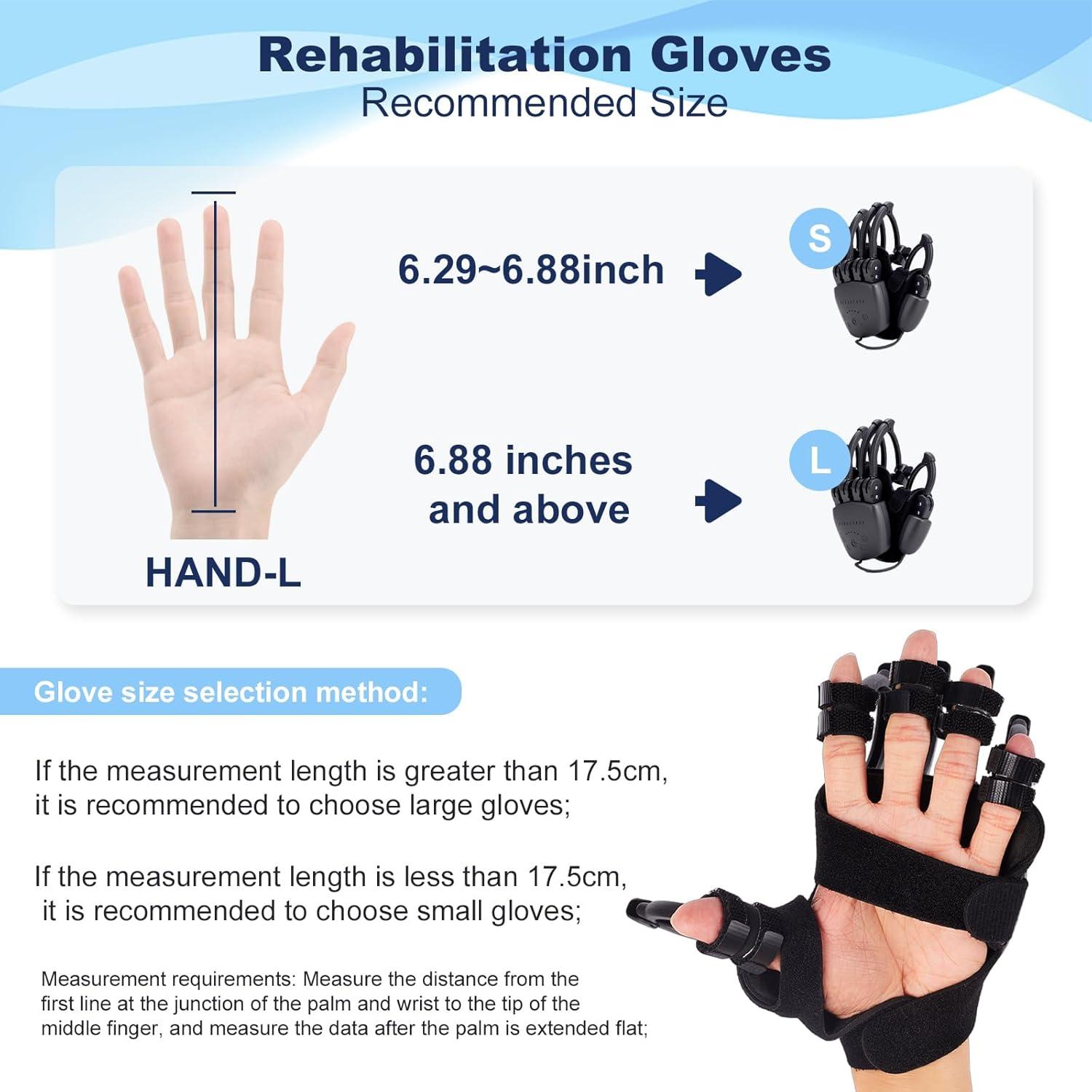 Guantes Robóticos de Rehabilitación Dresgor Mano Derecha-S