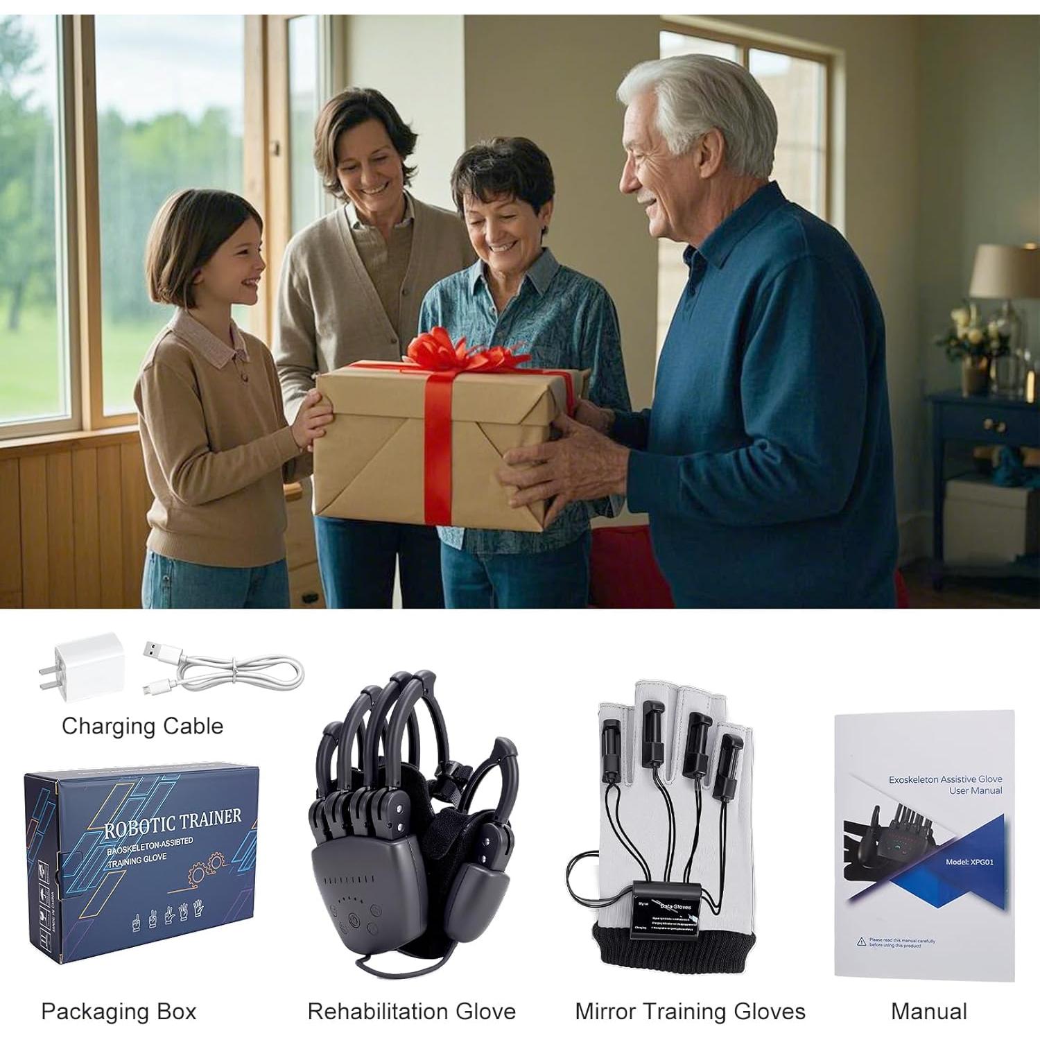 Guantes Robóticos de Rehabilitación Dresgor Mano Derecha-S