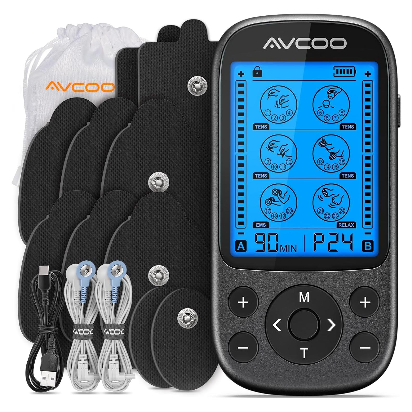 Unidad de Estimulación Muscular TENS EMS AVCOO 24 Modos