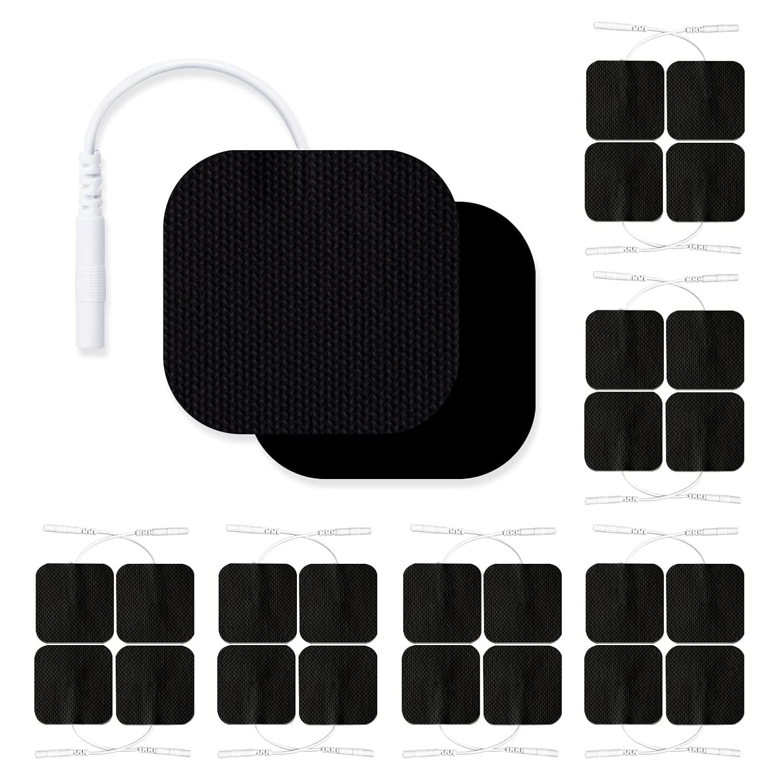 24 Almohadillas Reemplazo TENS Lanieney 5x5cm Reutilizables