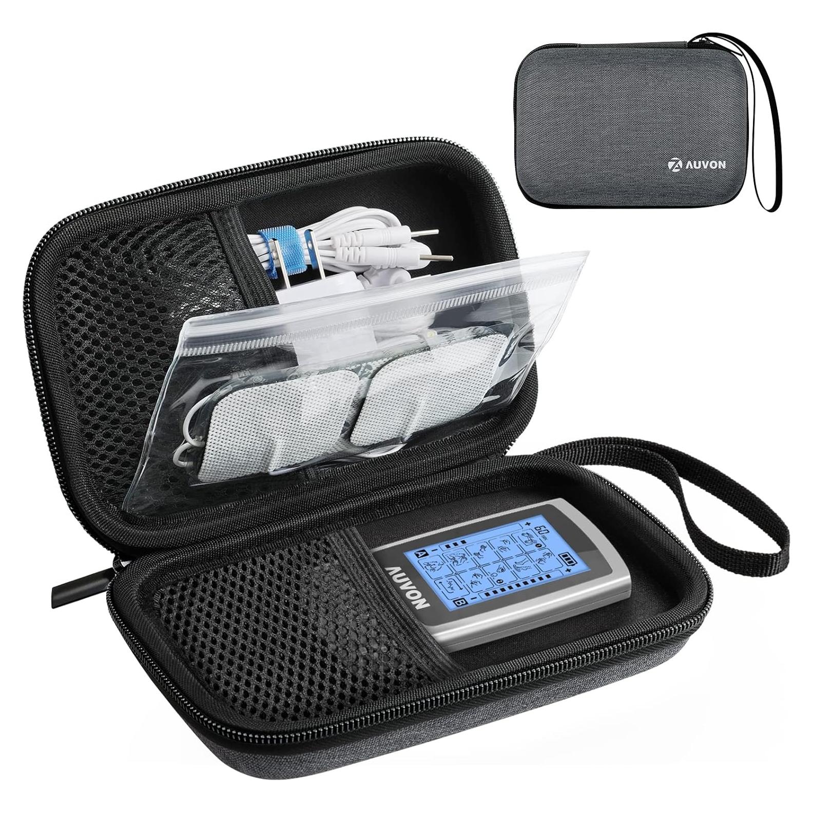 Funda de Viaje Dura AUVON para TENS y Accesorios