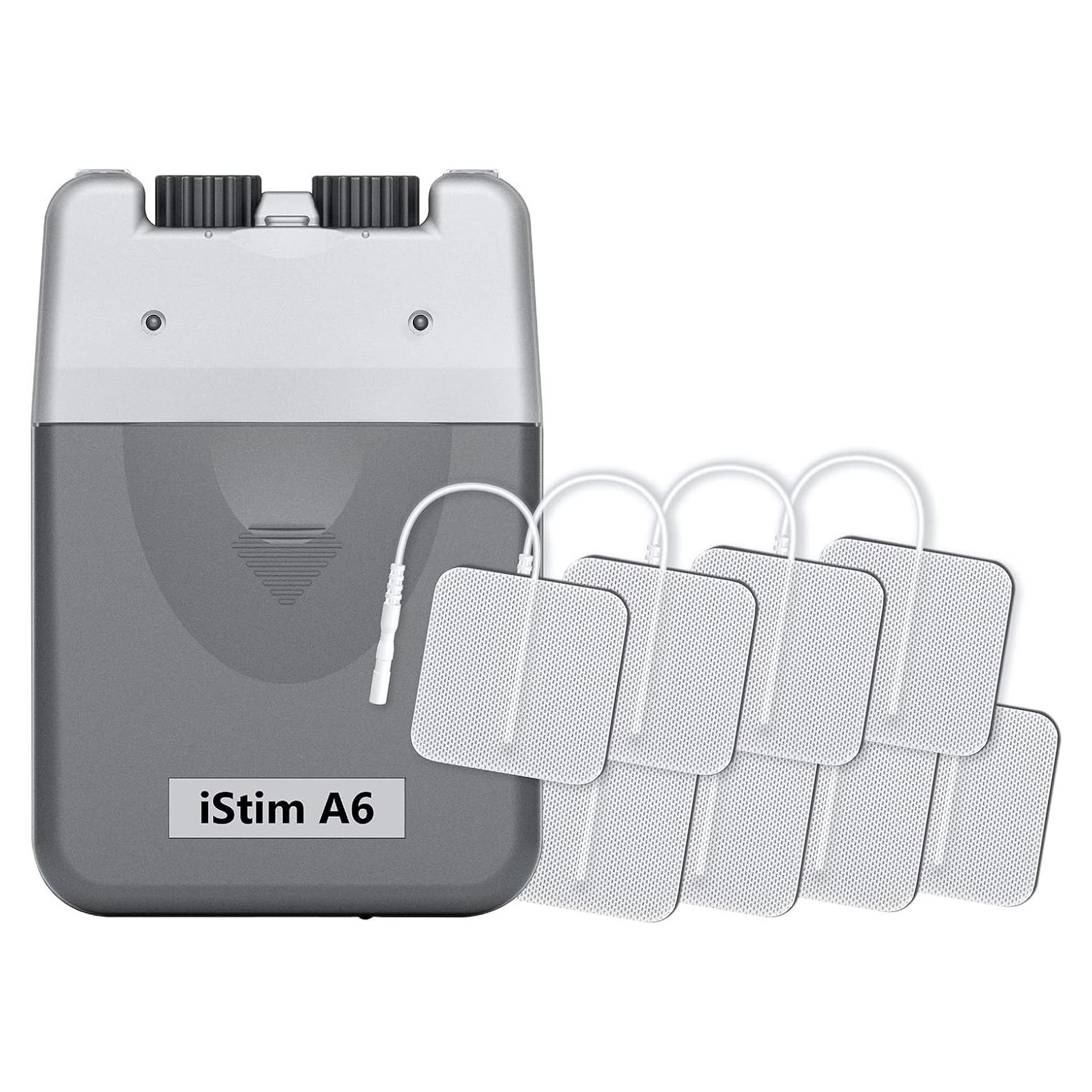 Unidad TENS Analógica iStim A6 Recargable Doble Canal - Alivio del Dolor