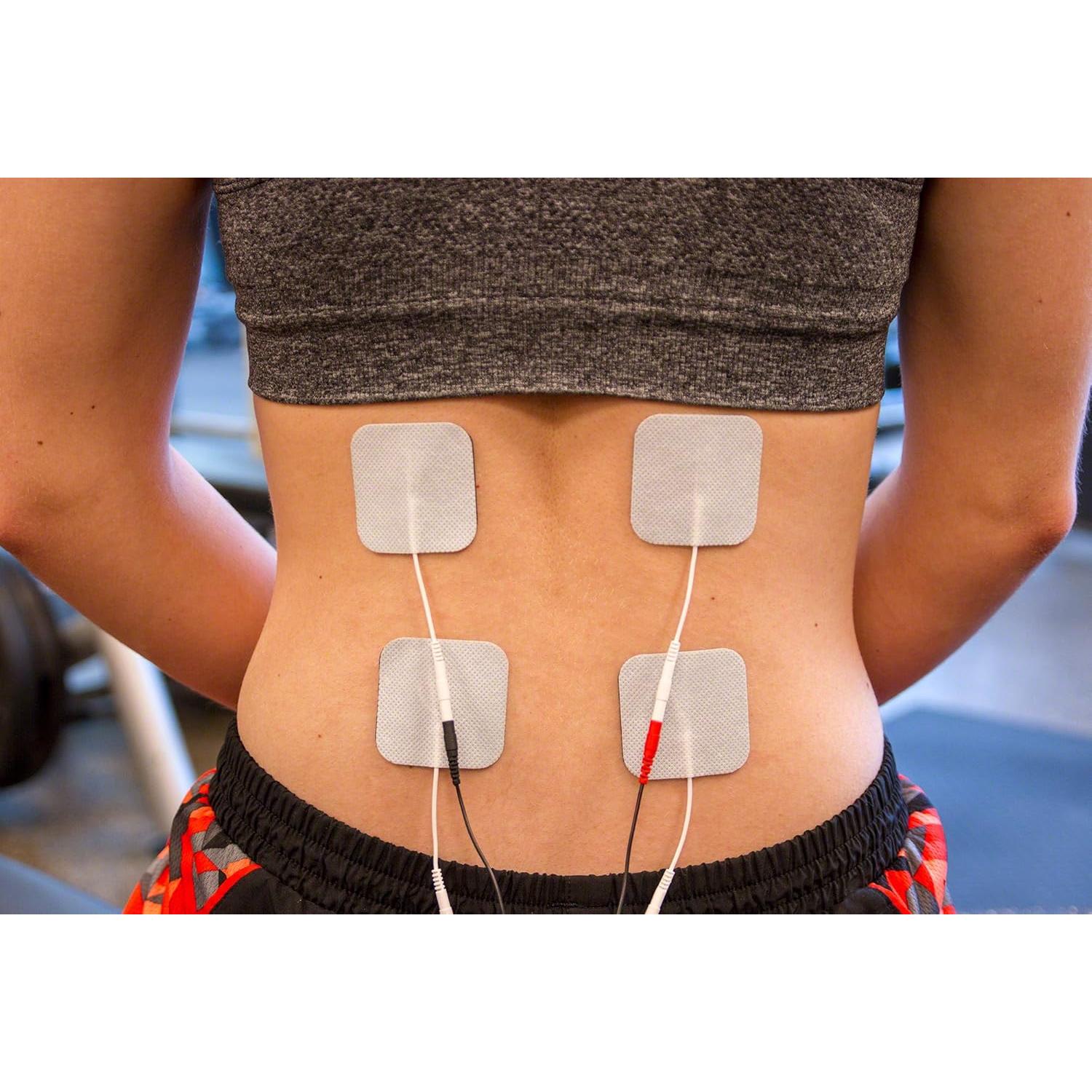 Electrodos Reutilizables 5x5cm Reserv para Unidad TENS - 40 Piezas