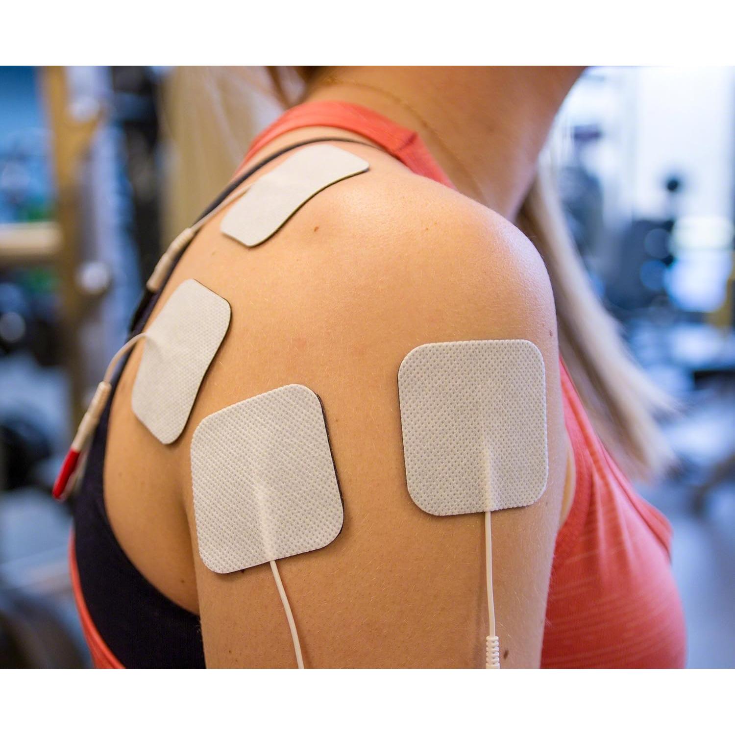 Electrodos Reutilizables 5x5cm Reserv para Unidad TENS - 40 Piezas