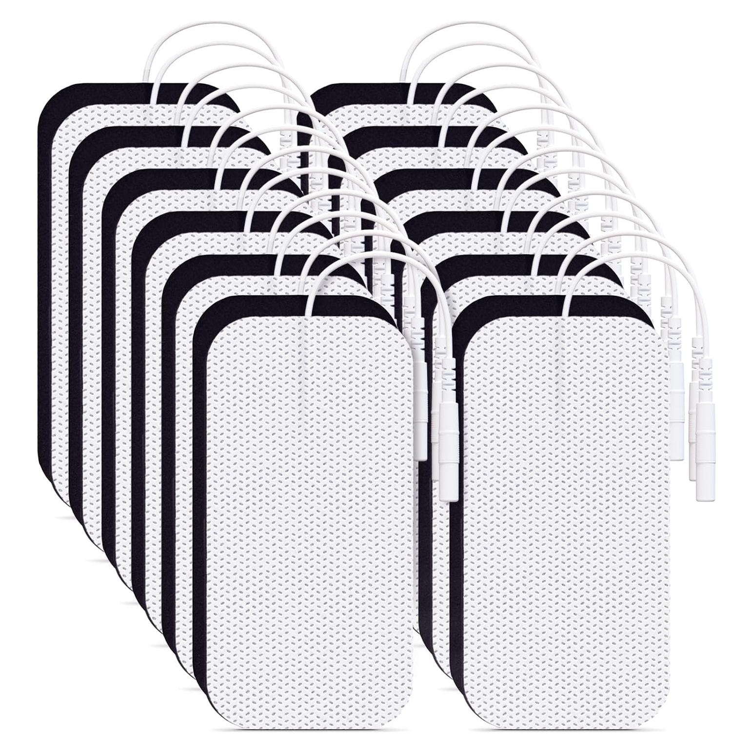 Almohadillas Electrodos TENS AUVON 5x10cm 24 Pcs Reutilizables