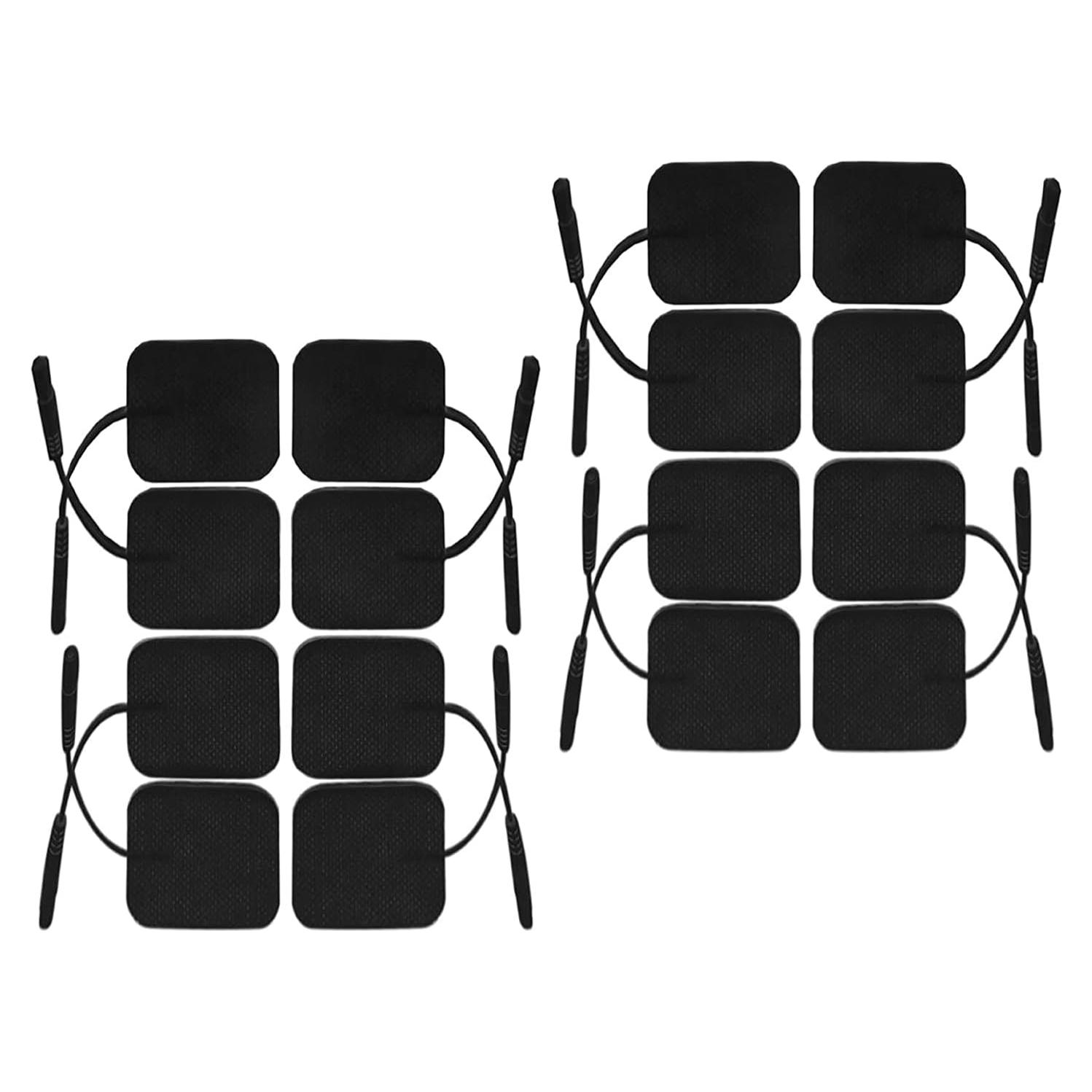 Electrodos iStim 5.08cm x 5.08cm - Gel Japonés 100% - 16 Piezas