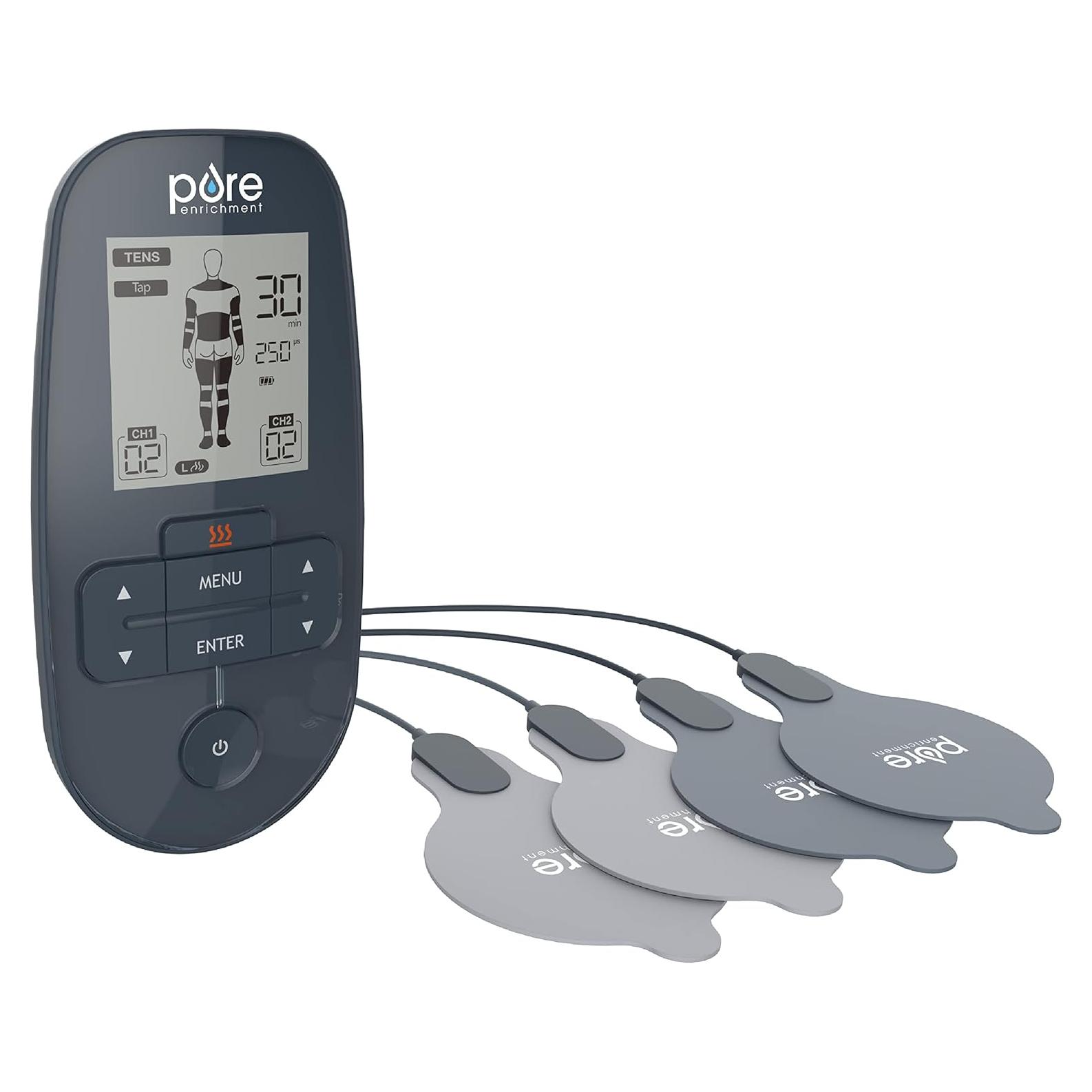 Estimulador Muscular TENS EMS Pure Enrichment PurePulse Trio