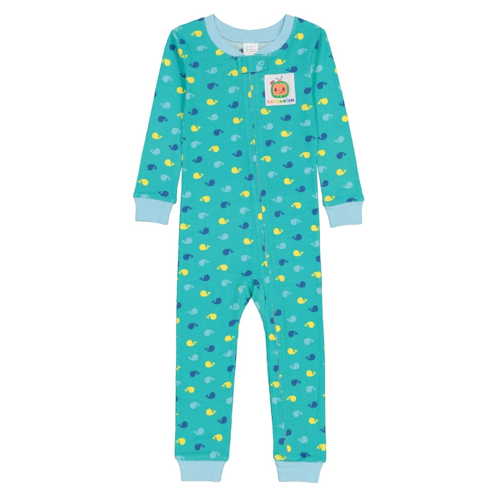 Pijamas CoComelon Unisex 100% Algodón para Niños 4T