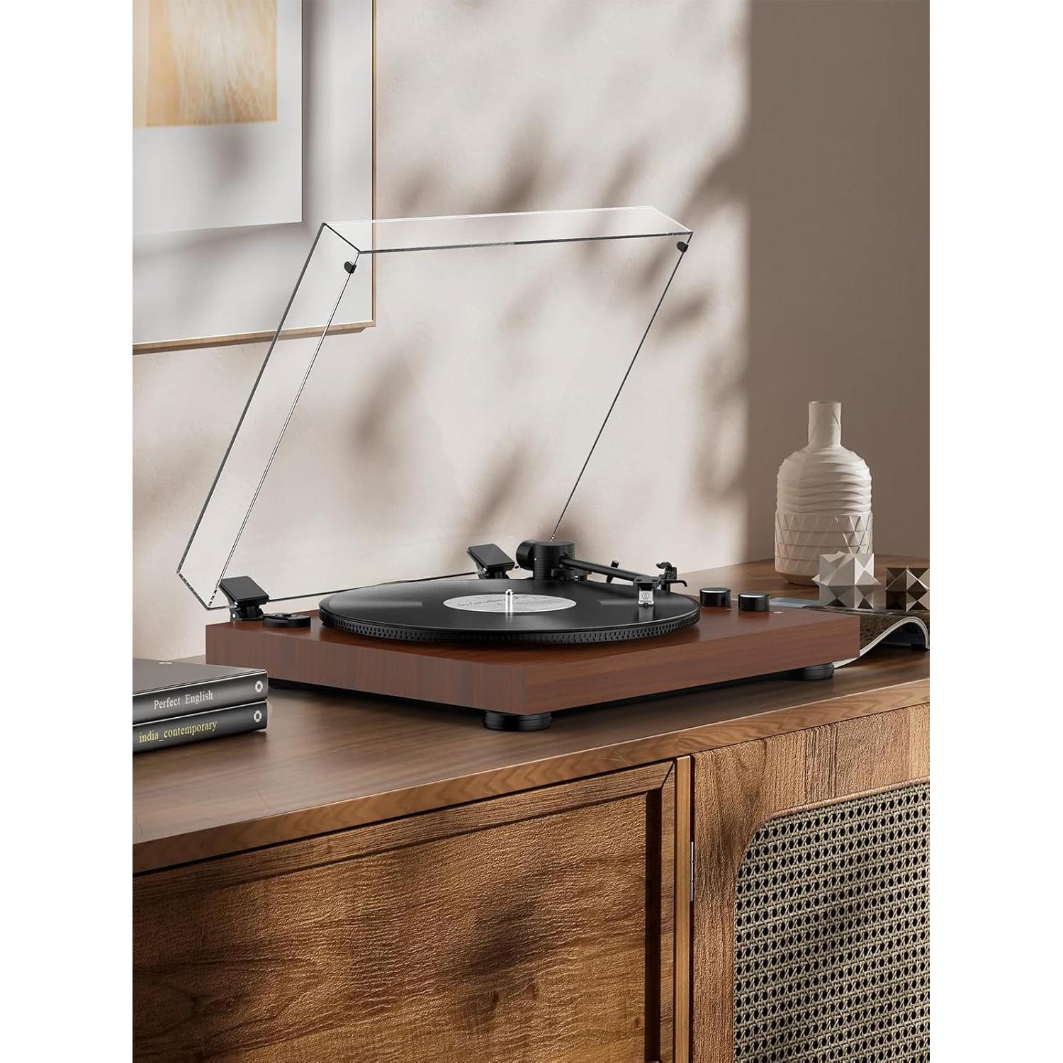 Tocadiscos Bluetooth RetroAudio 2 Velocidades RCA 33/45 RPM