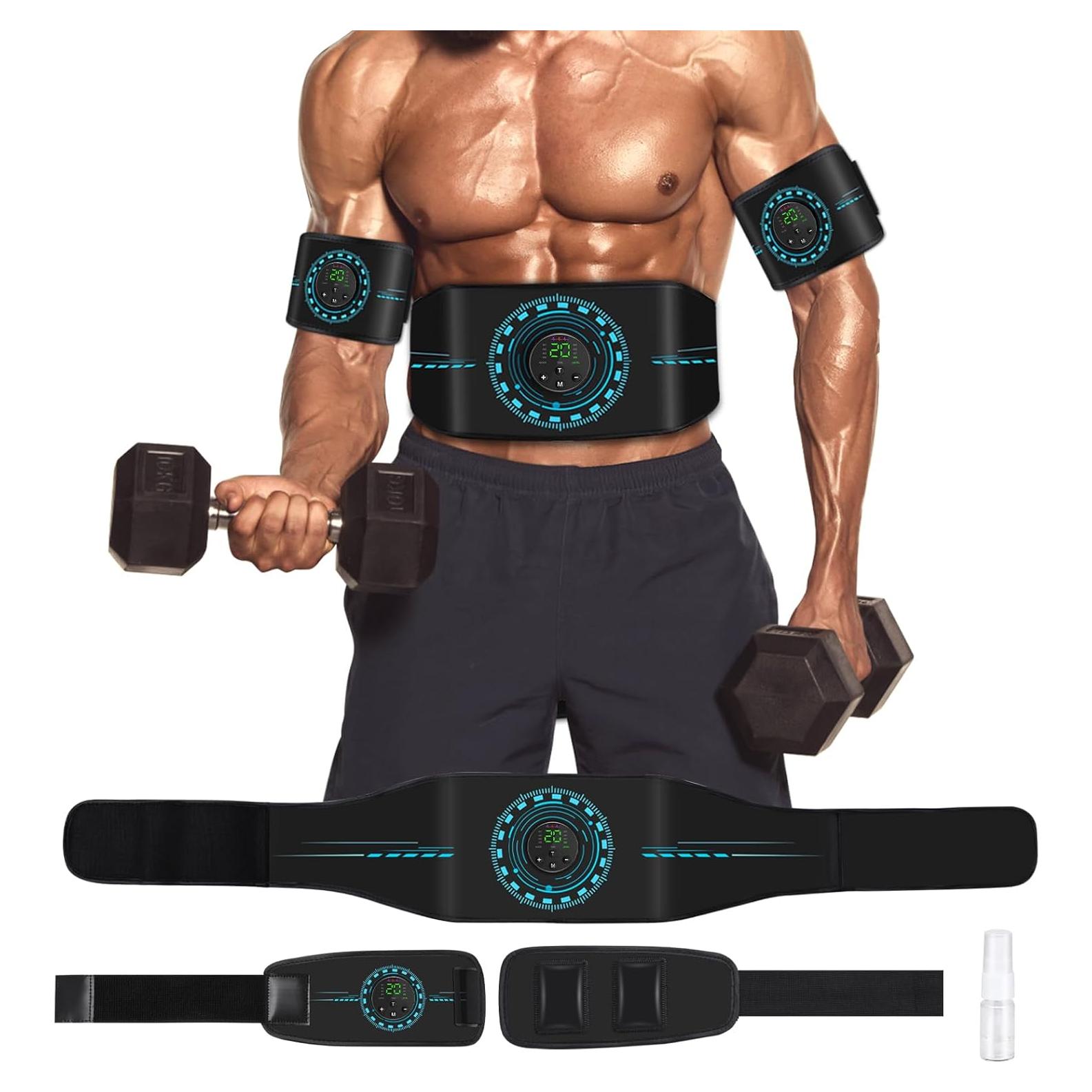 Estimulador Muscular KETAN para Abdomen y Extremidades - Paquete de 3