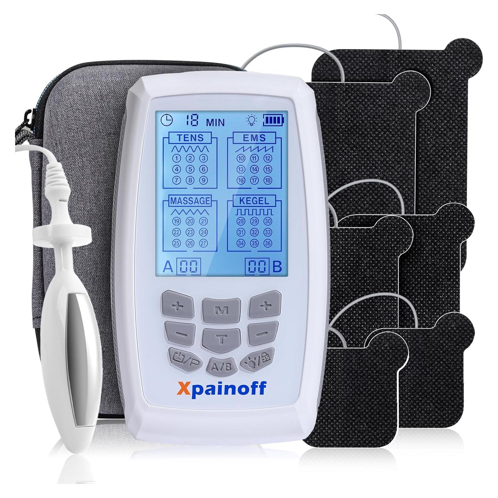 Unidad TENS y EMS Xpainoff 36 Modos Masajeadora Recargable