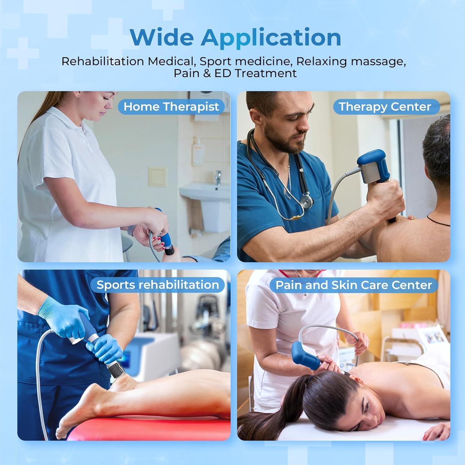 Máquina de Terapia de Ondas de Choque Omedic 2025, Alivio del Dolor