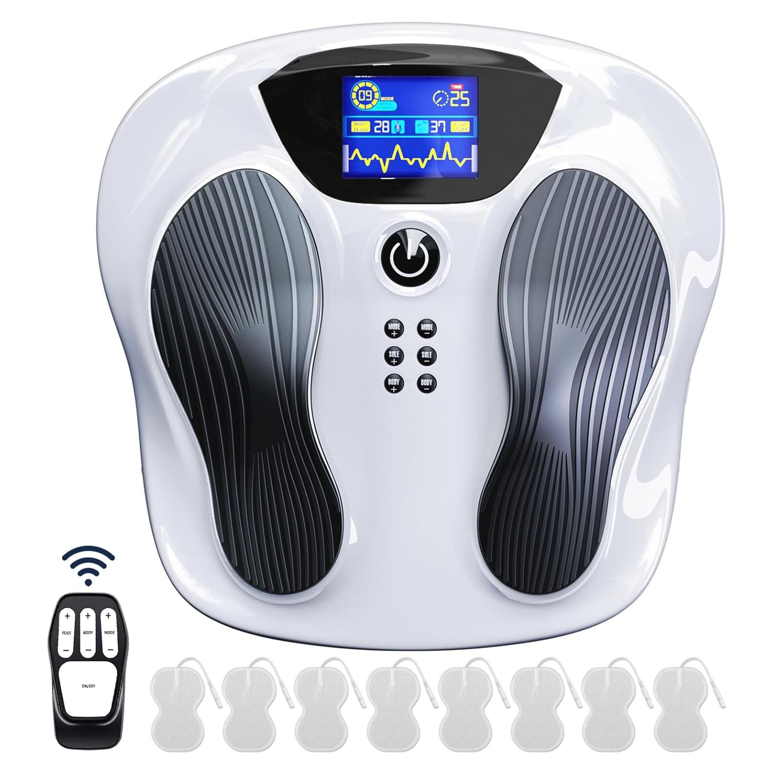 Creliver Estimulador de Pies Pro - Masajeador Eléctrico para Alivio del Dolor y Circulación