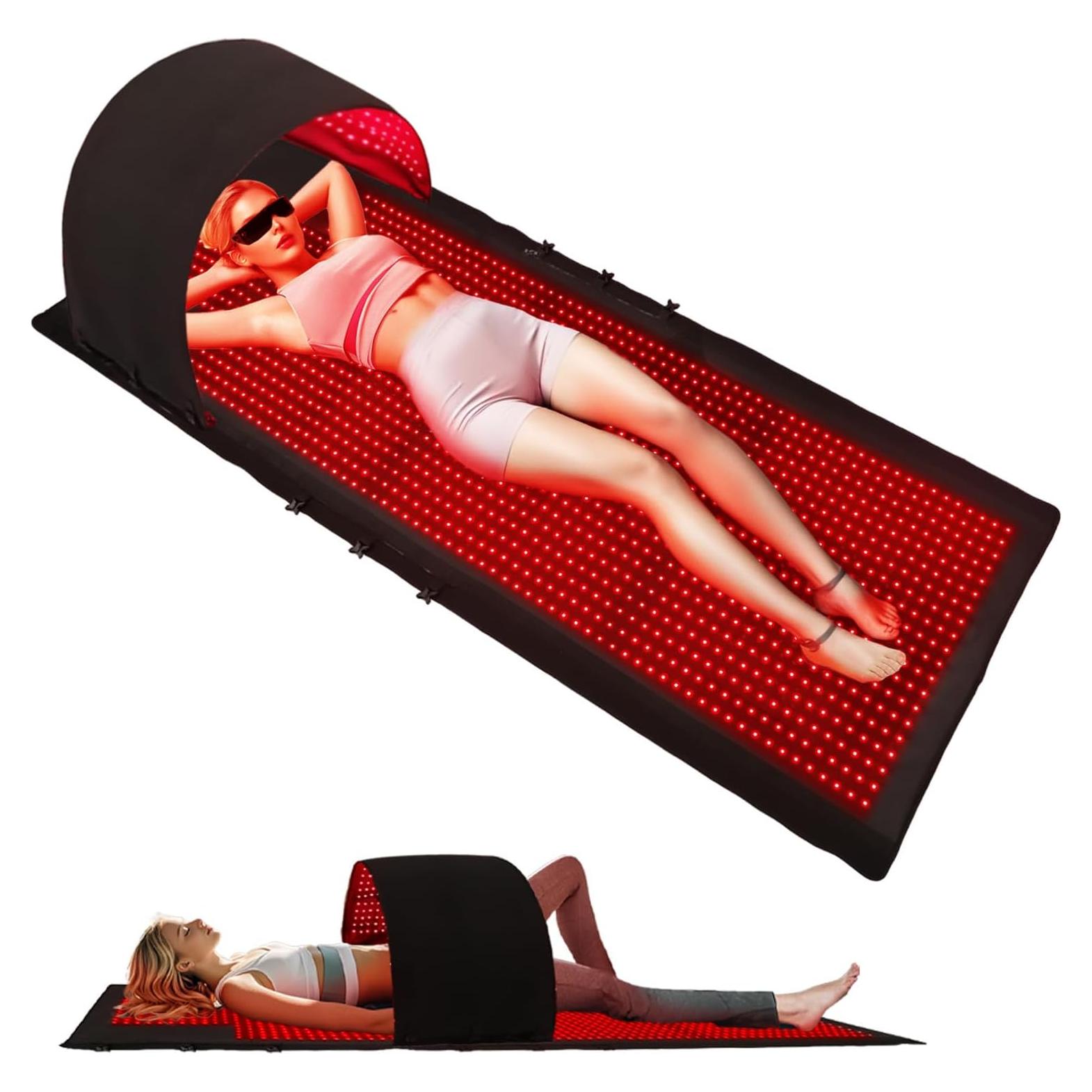 Cámara de Terapia de Luz Roja Fuuerds 2025 4 Modos Alivio Dolor