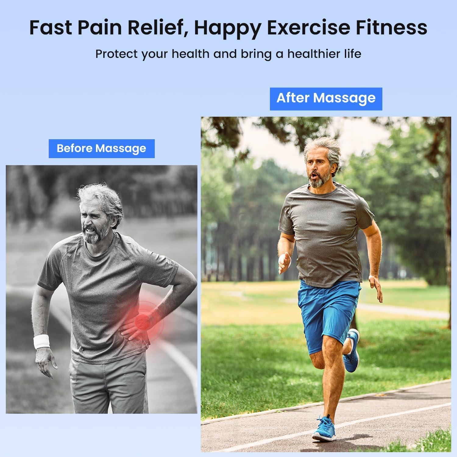 Máquina de Terapia de Ondas de Choque Profesional ZumifyCool T800 - Alivio Dolor Articulaciones y Músculos