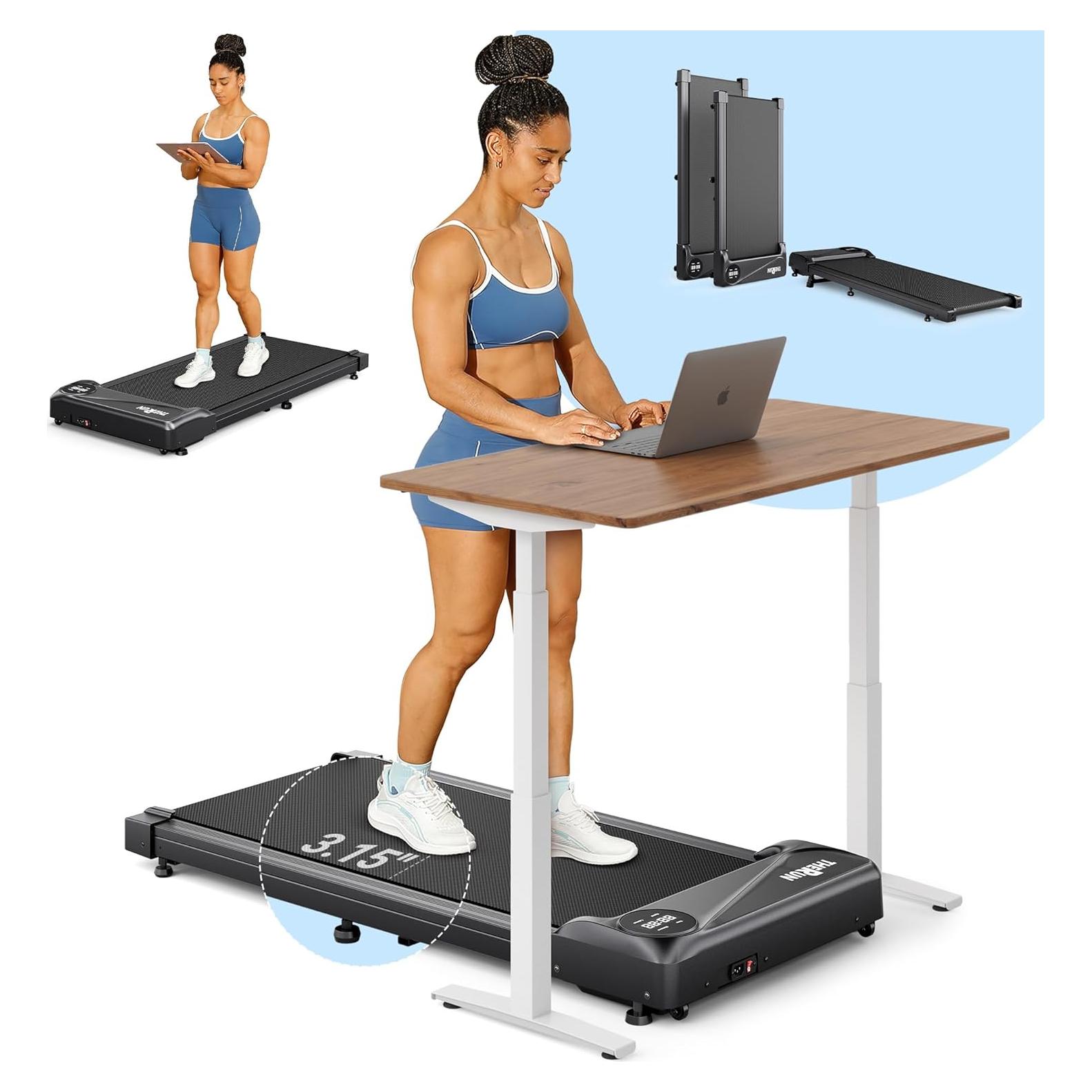 Caminadora Bajo Escritorio THERUN YT05-C Portátil 2 en 1