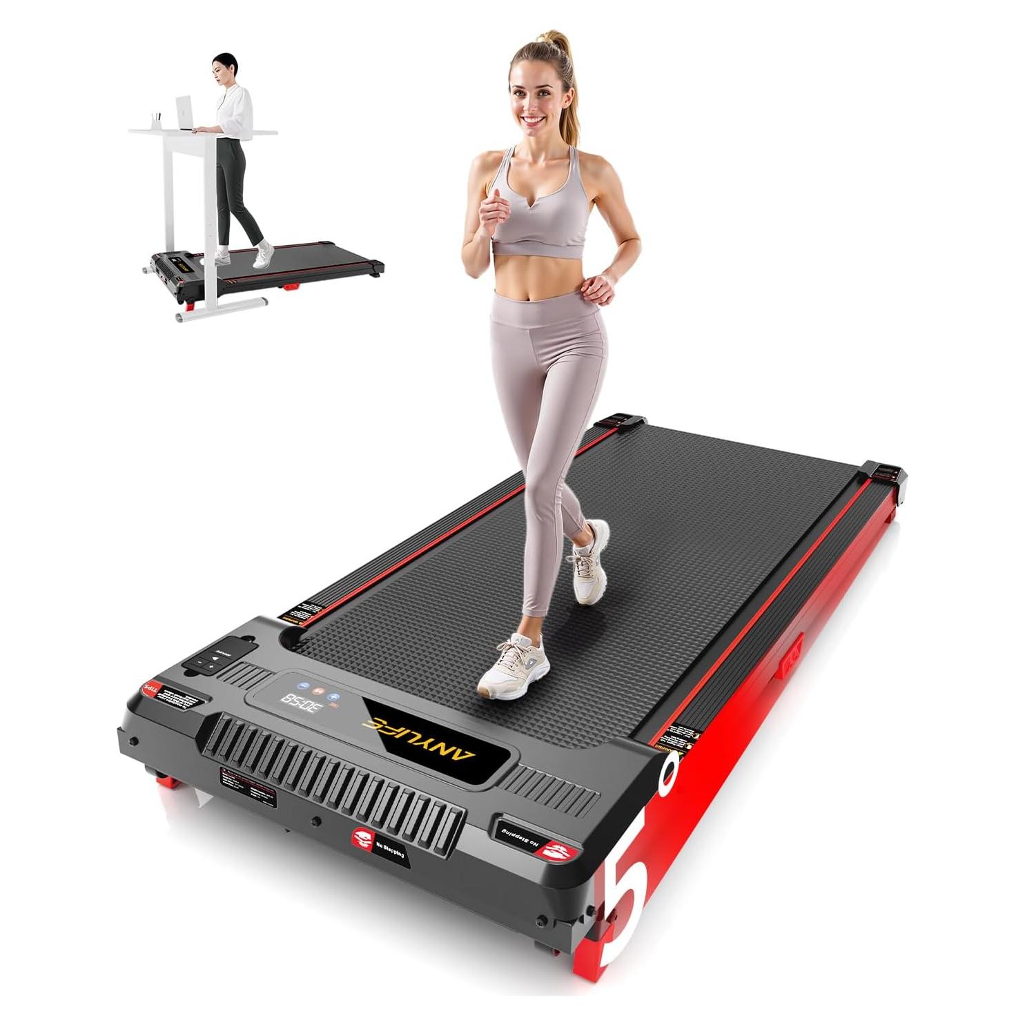 Caminadora Anylife 480D-A Inclinada 150kg 2.5HP Compacta