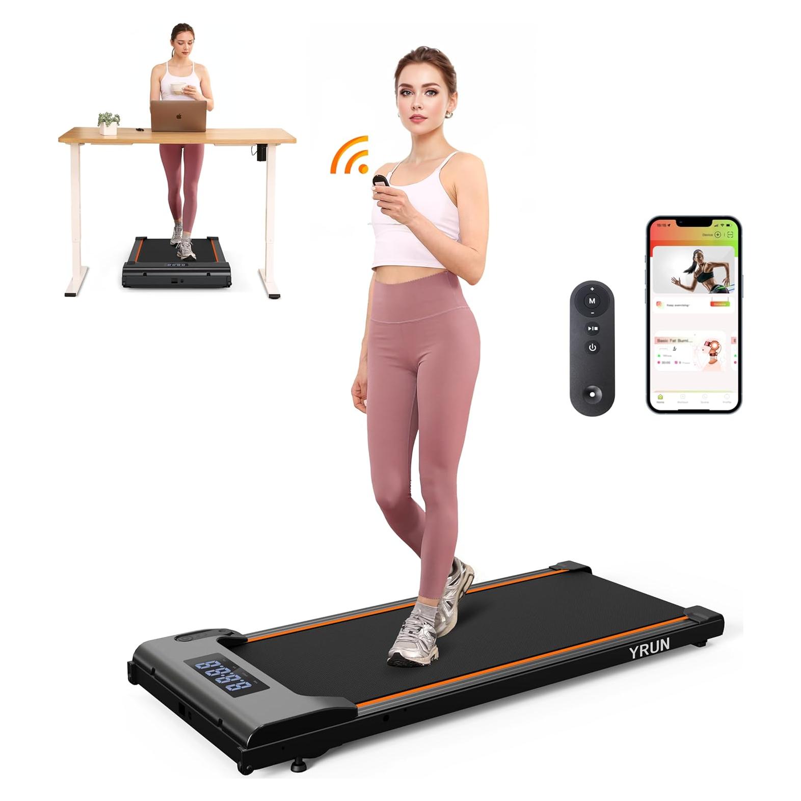 Caminadora Bajo Escritorio YRUN DK-38AB 2.5HP Compacta Silenciosa