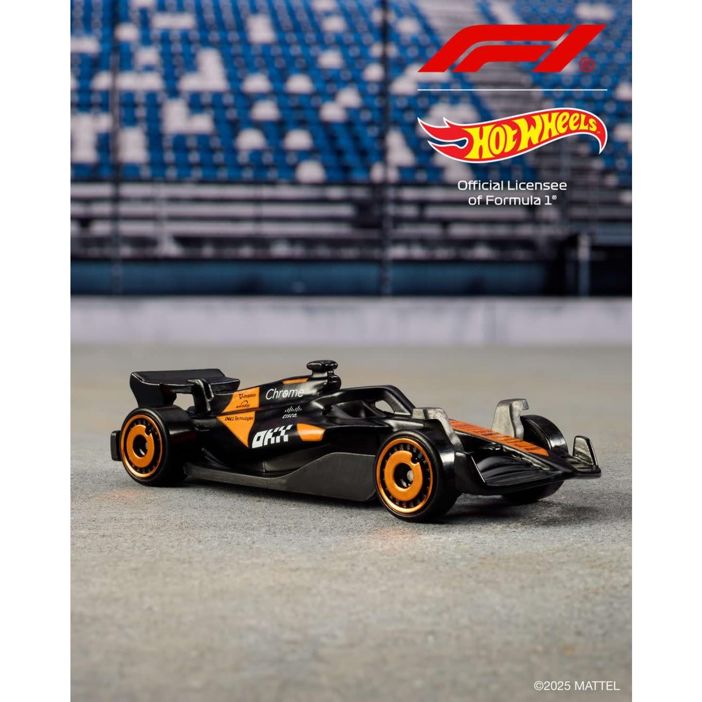 Hot Wheels Paquete de 5 Coches F1 a Escala 1:64 - Colección
