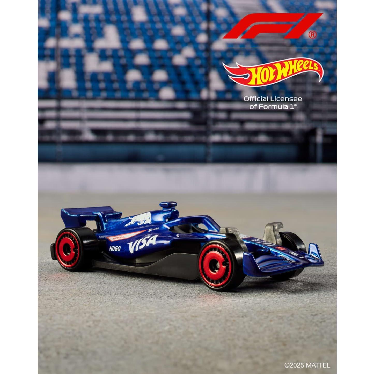 Hot Wheels Paquete de 5 Coches F1 a Escala 1:64 - Colección