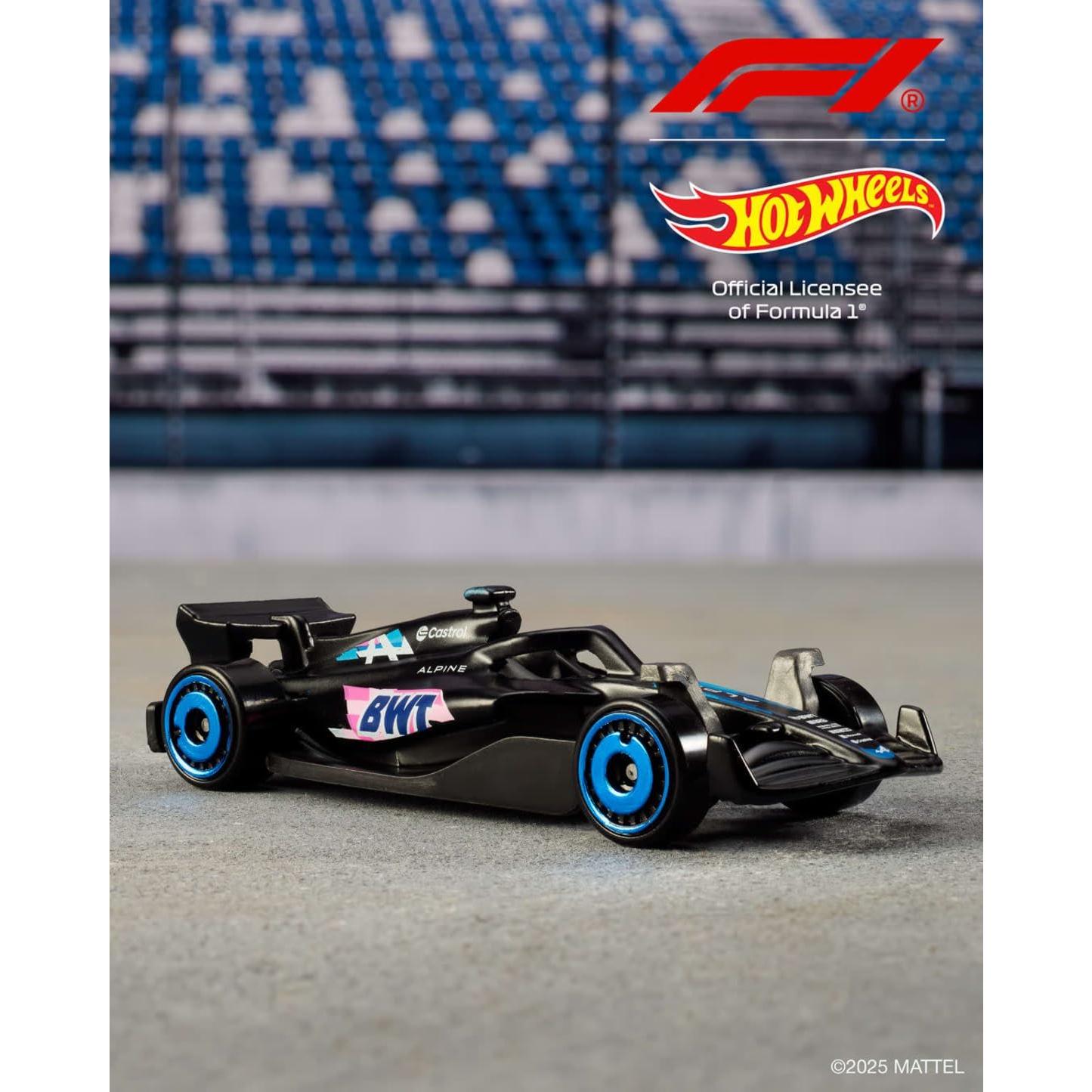 Hot Wheels Paquete de 5 Coches F1 a Escala 1:64 - Colección