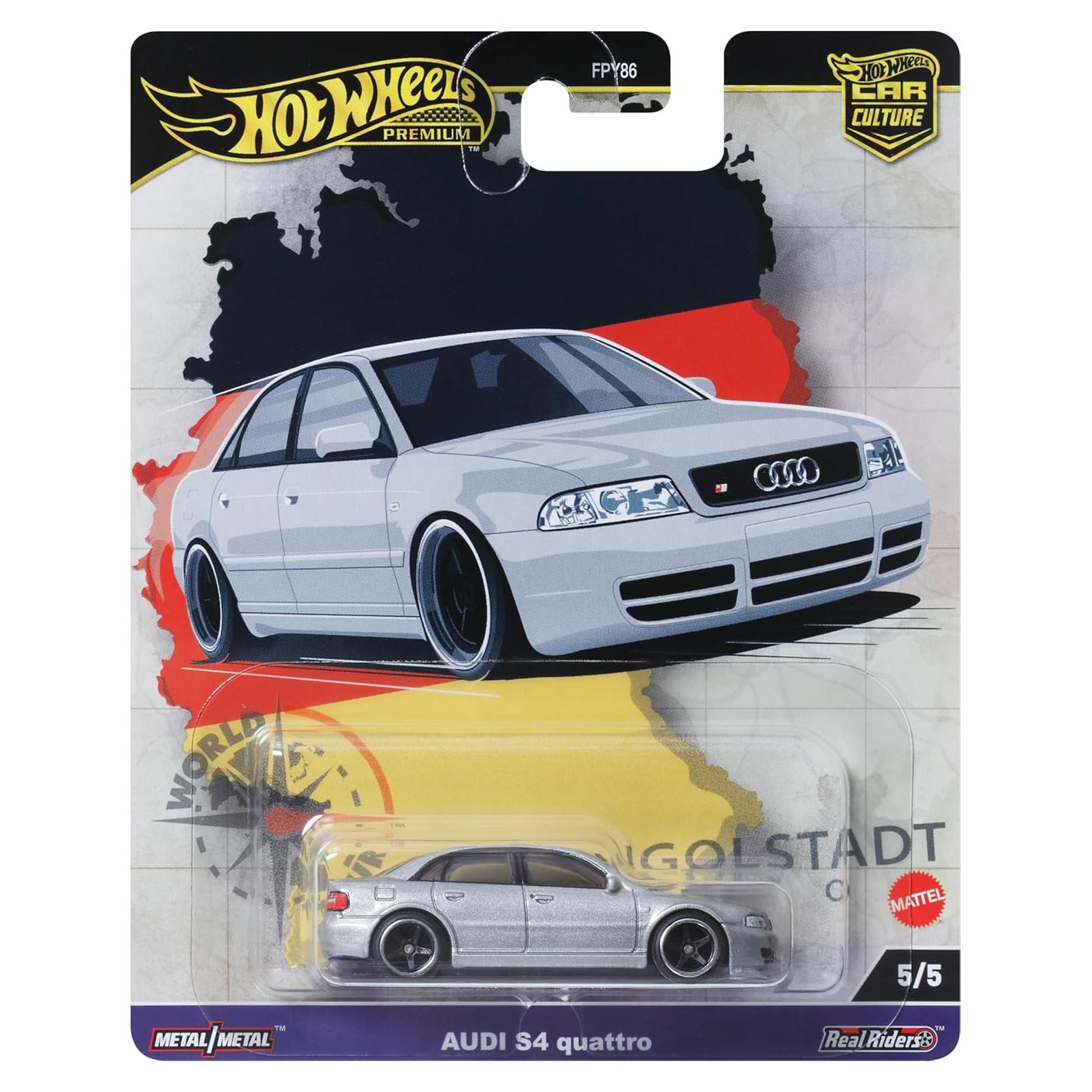 Coche de Juguete Hot Wheels Premium Car Culture Audi S1 Quattro 1:64