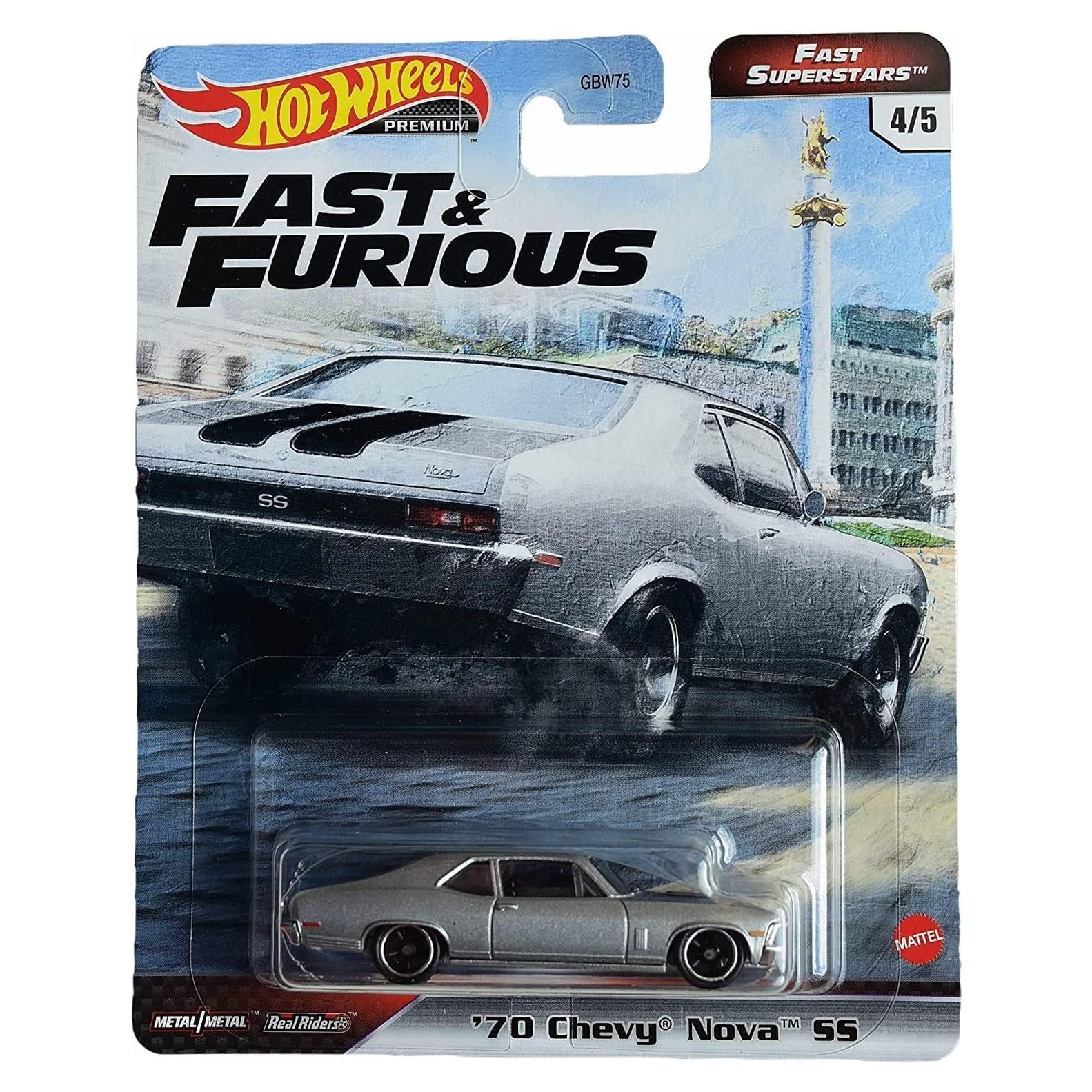 Vehículo a Escala 1:64 Hot Wheels Rápido y Furioso