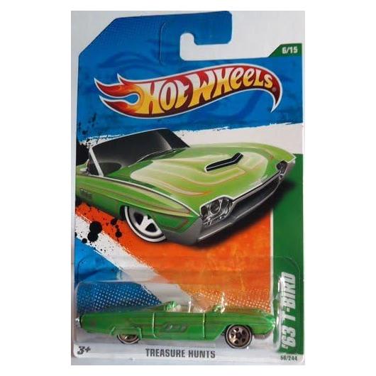 Hot Wheels 63 T-Bird Convertible Verde T-Hunt 1:64