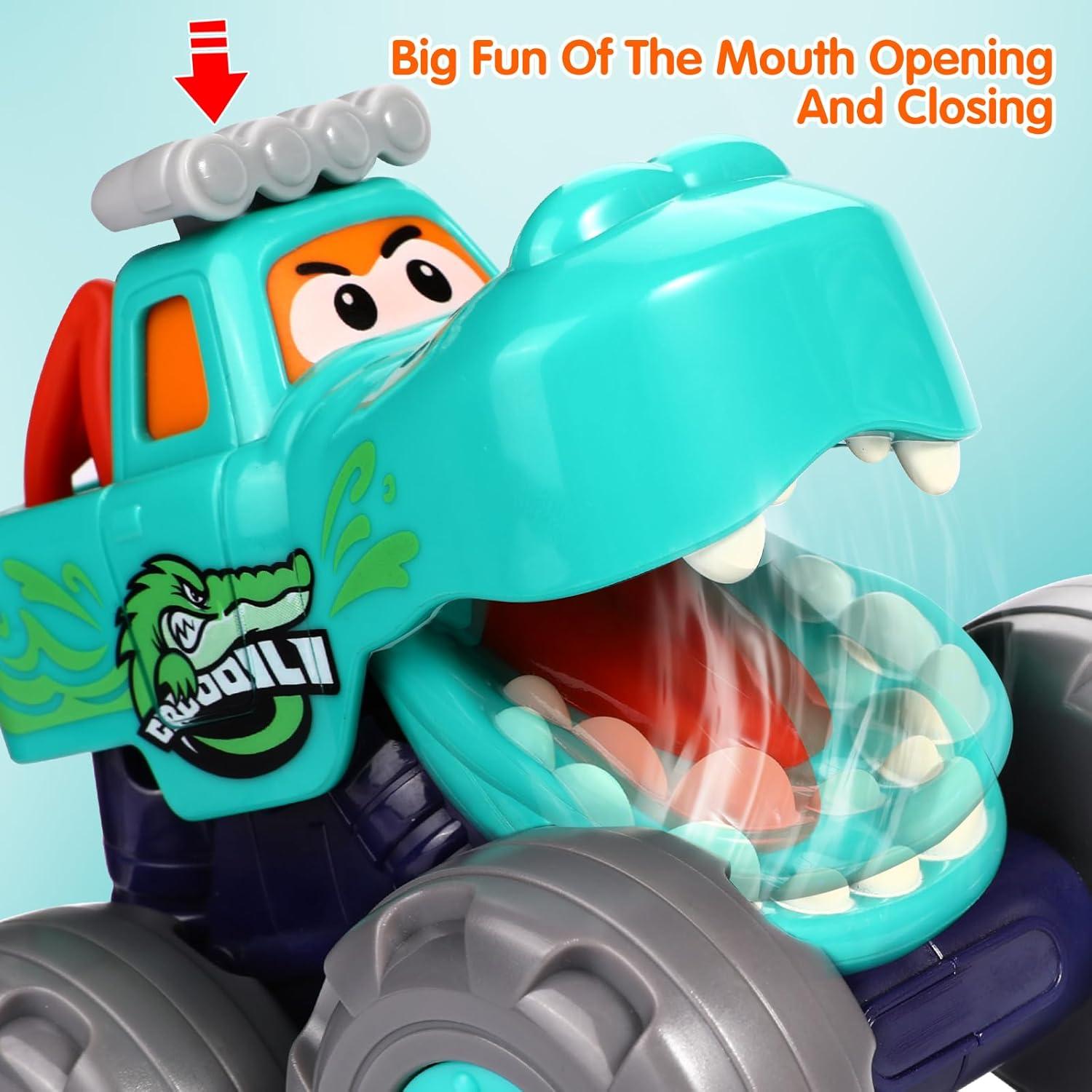 Juguetes de Camiones Monstruo WITALENT para Niños 1-3 Años