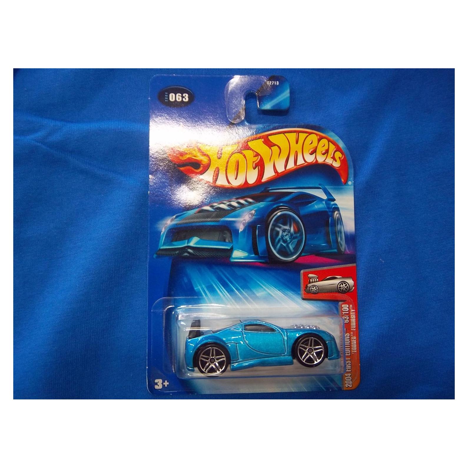 Hot Wheels 2004 Primeras Ediciones Tooned Furiosity Azul 1:64