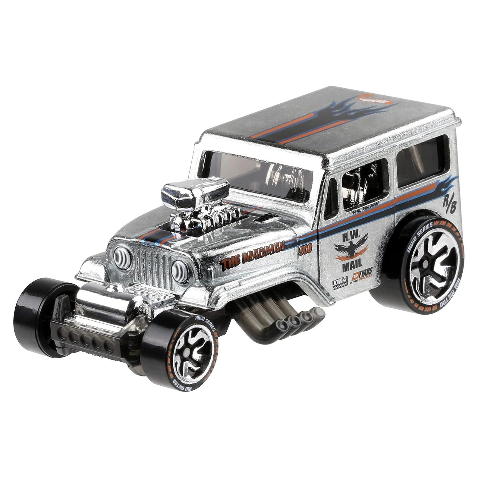 Hot Wheels id DJ-Xpress Multicolor - Vehículo con Chip NFC