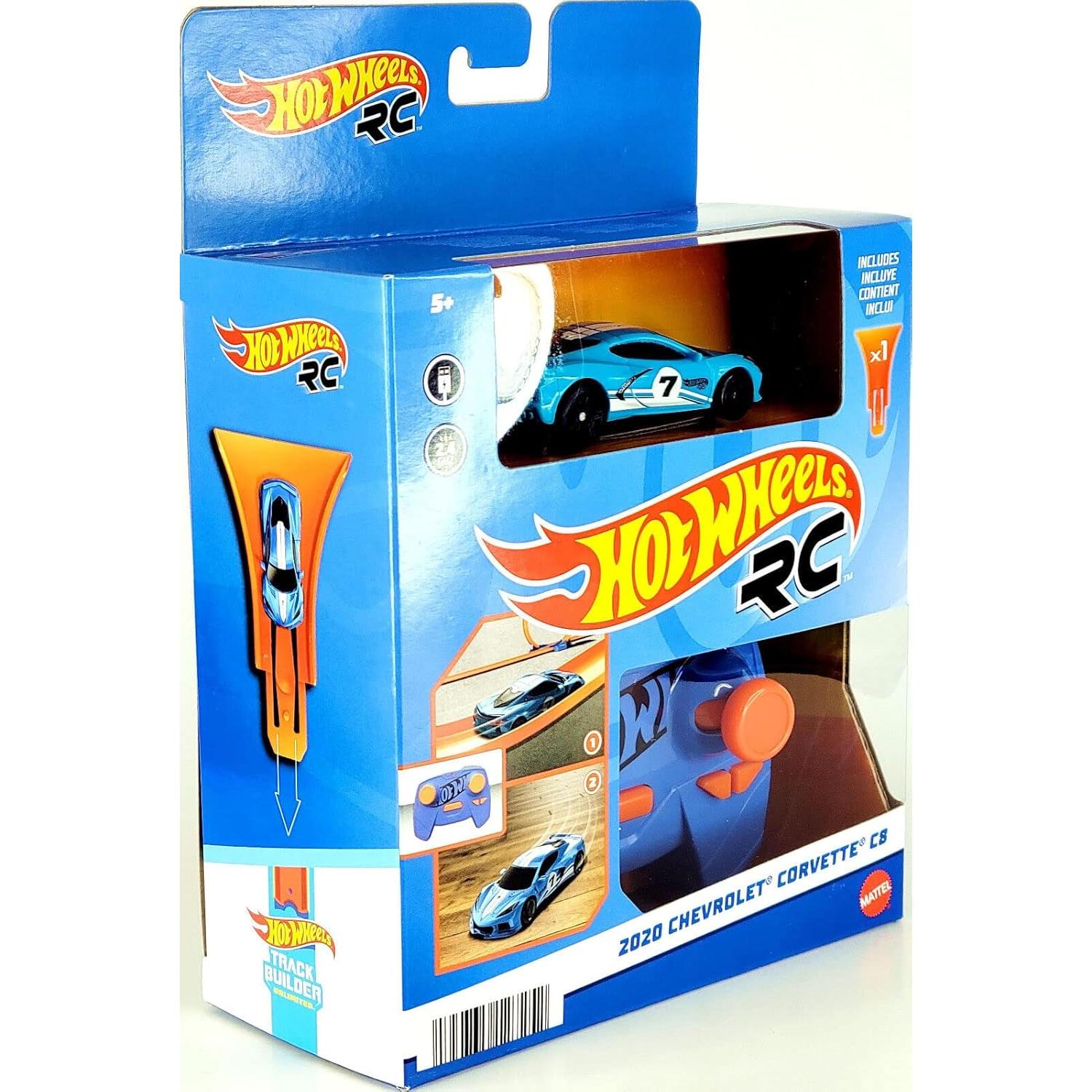 Auto Control Remoto Hot Wheels R/C 1:64 Azul - Diecast