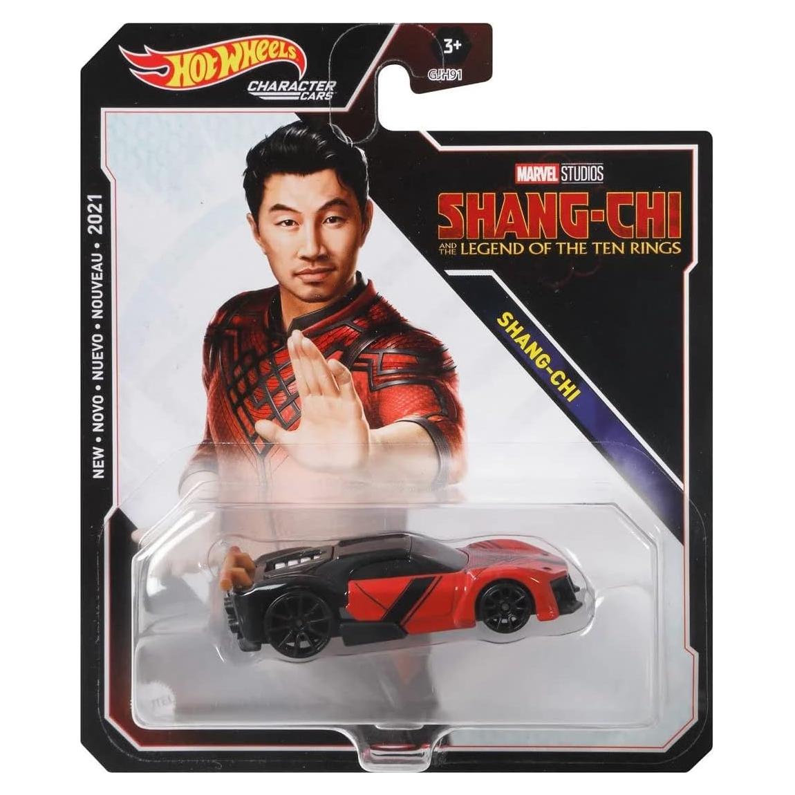 Coche de Personaje Hot Wheels Marvel Shang-Chi 4.14cm