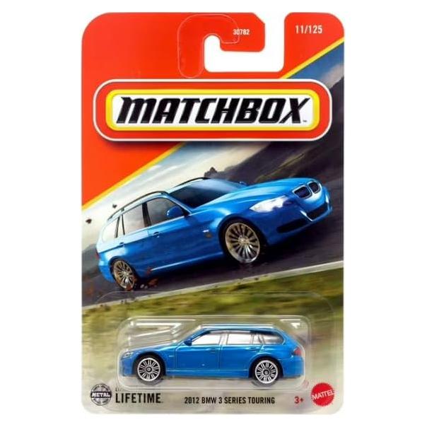Matchbox BMW 3 Series Touring 2012 a escala 1:64 azul