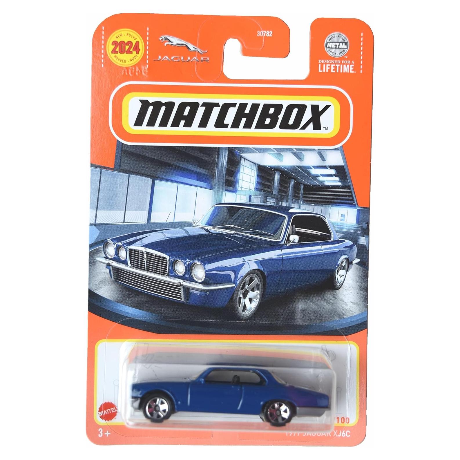 Matchbox Jaguar XJ6C 1977 Azul 58/100 - Coche de Juguete