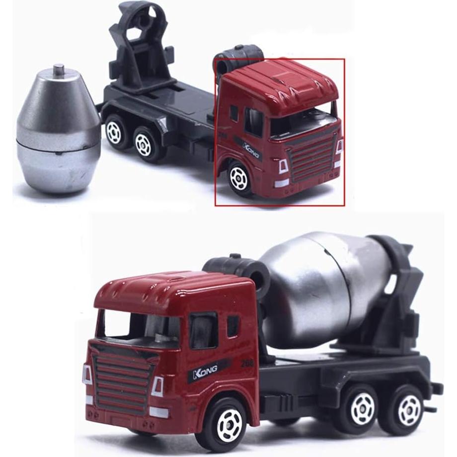 Kit de Juguetes de Vehículos de Construcción Lamilla 6 Pcs