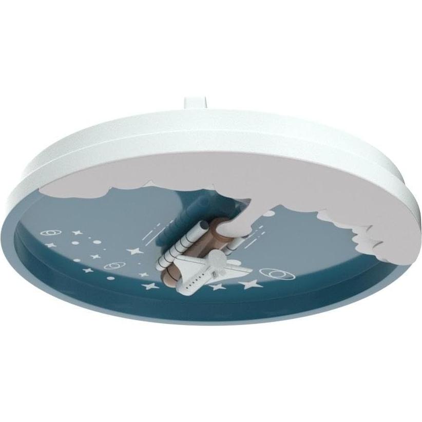 Lámpara de Techo LED Cohete Azul Shine LUEST 48x48cm