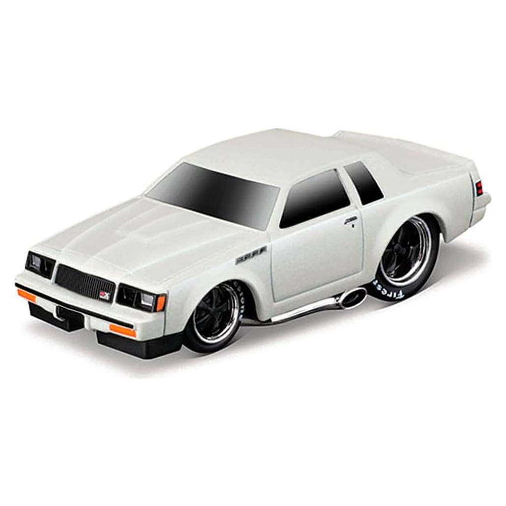 Coche Diecast 1/64 Muscle Machines 1987 GNX Blanco Perla
