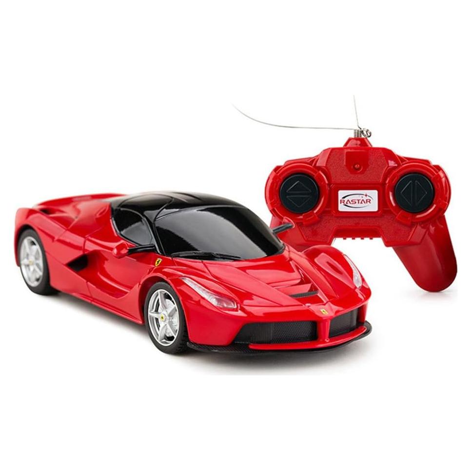 Auto de Control Remoto Ferrari LaFerrari Rastar 19x6x6 cm