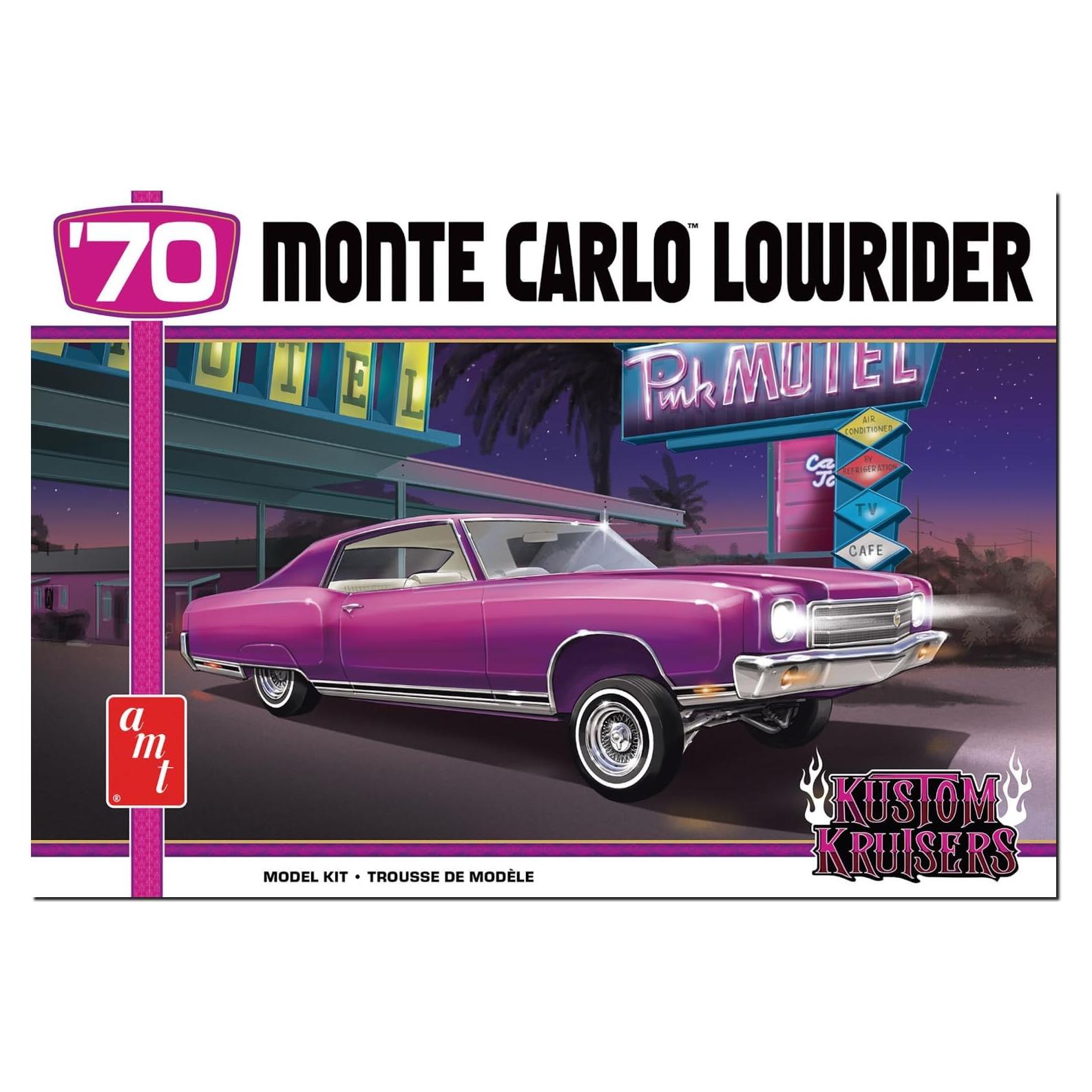 Kit de Modelo AMT 1970 Chevy Monte Carlo Lowrider 1:25