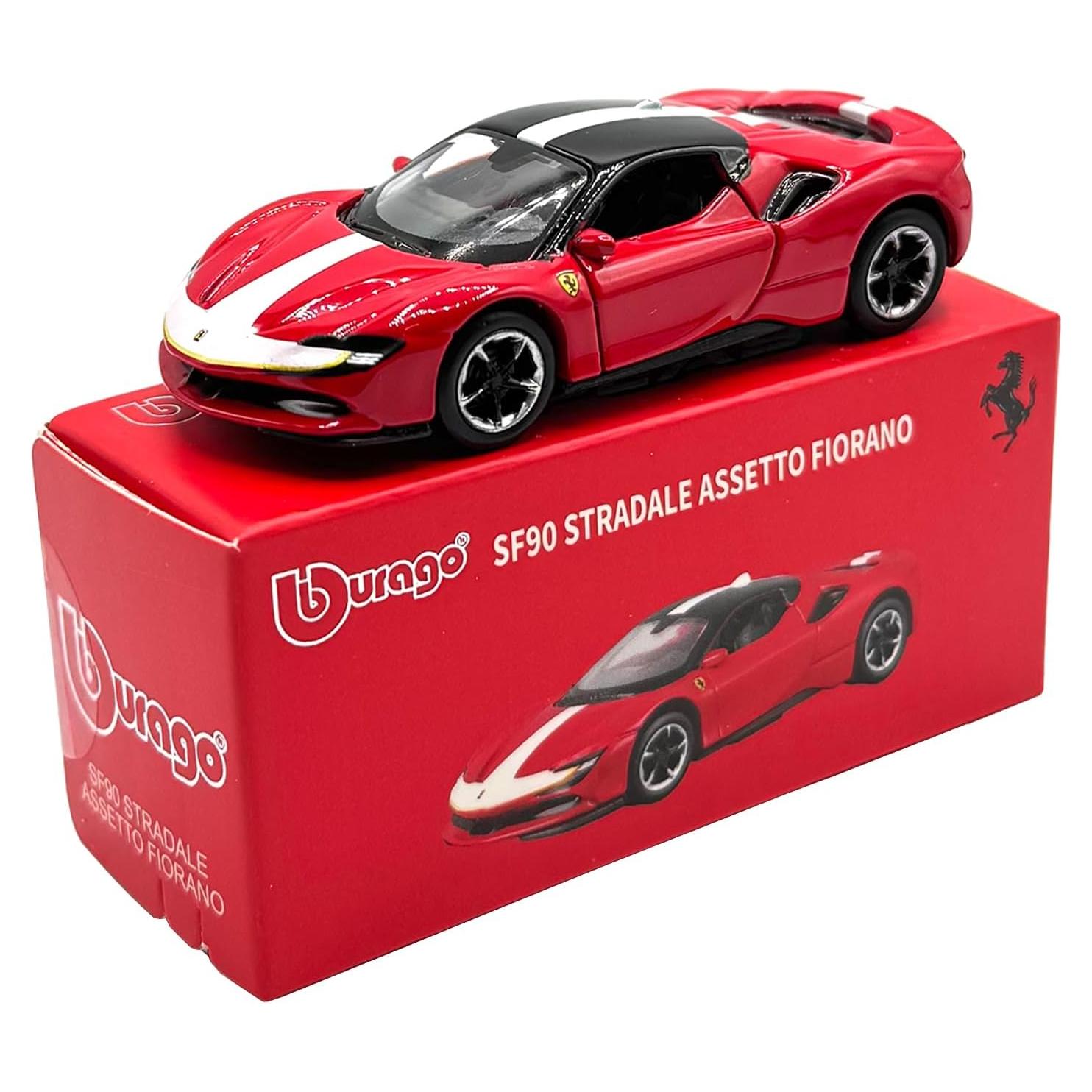 Modelo de Carrera Bburago Ferrari SF90 Stradale 1:64